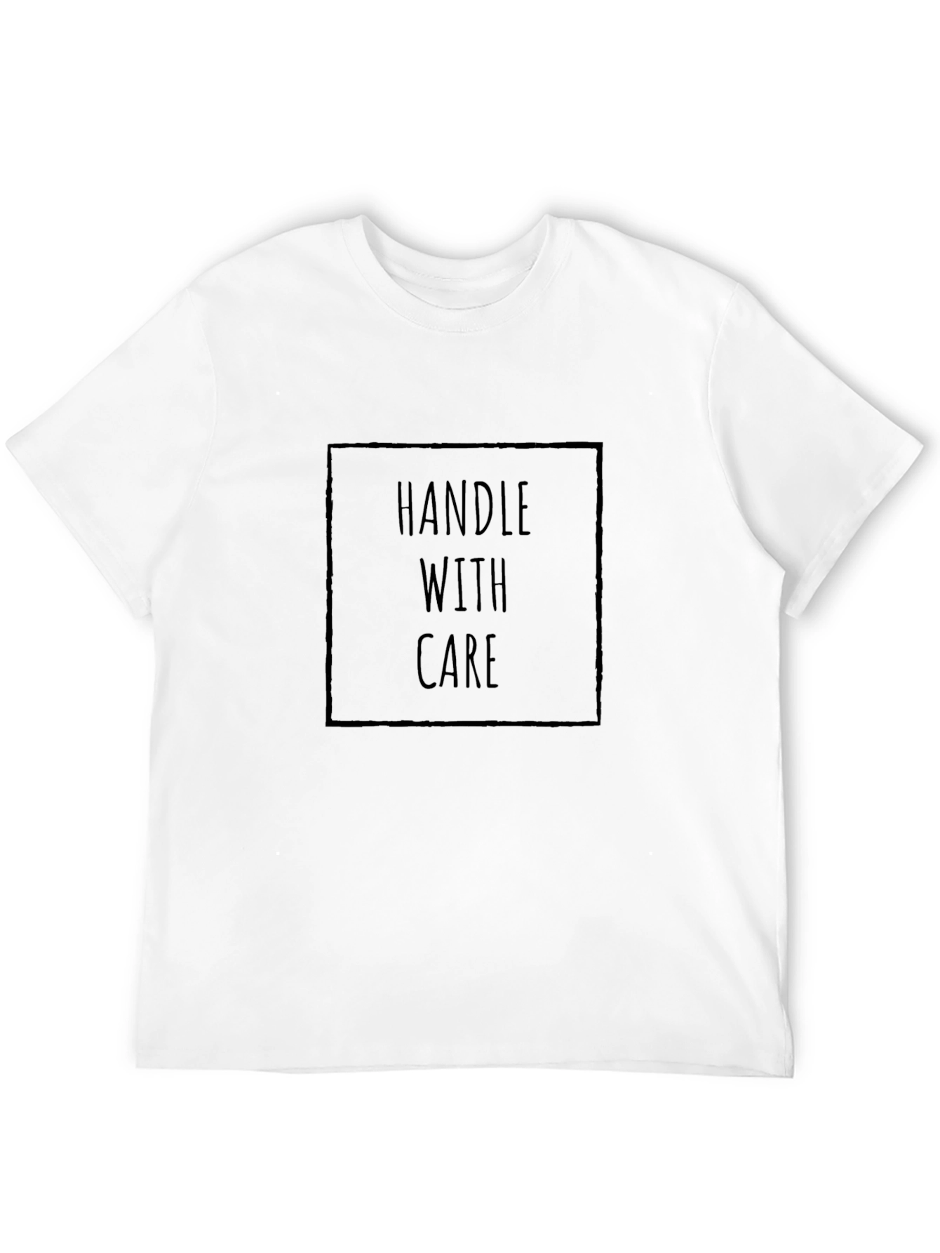 Handle With Care Black T-Shirt