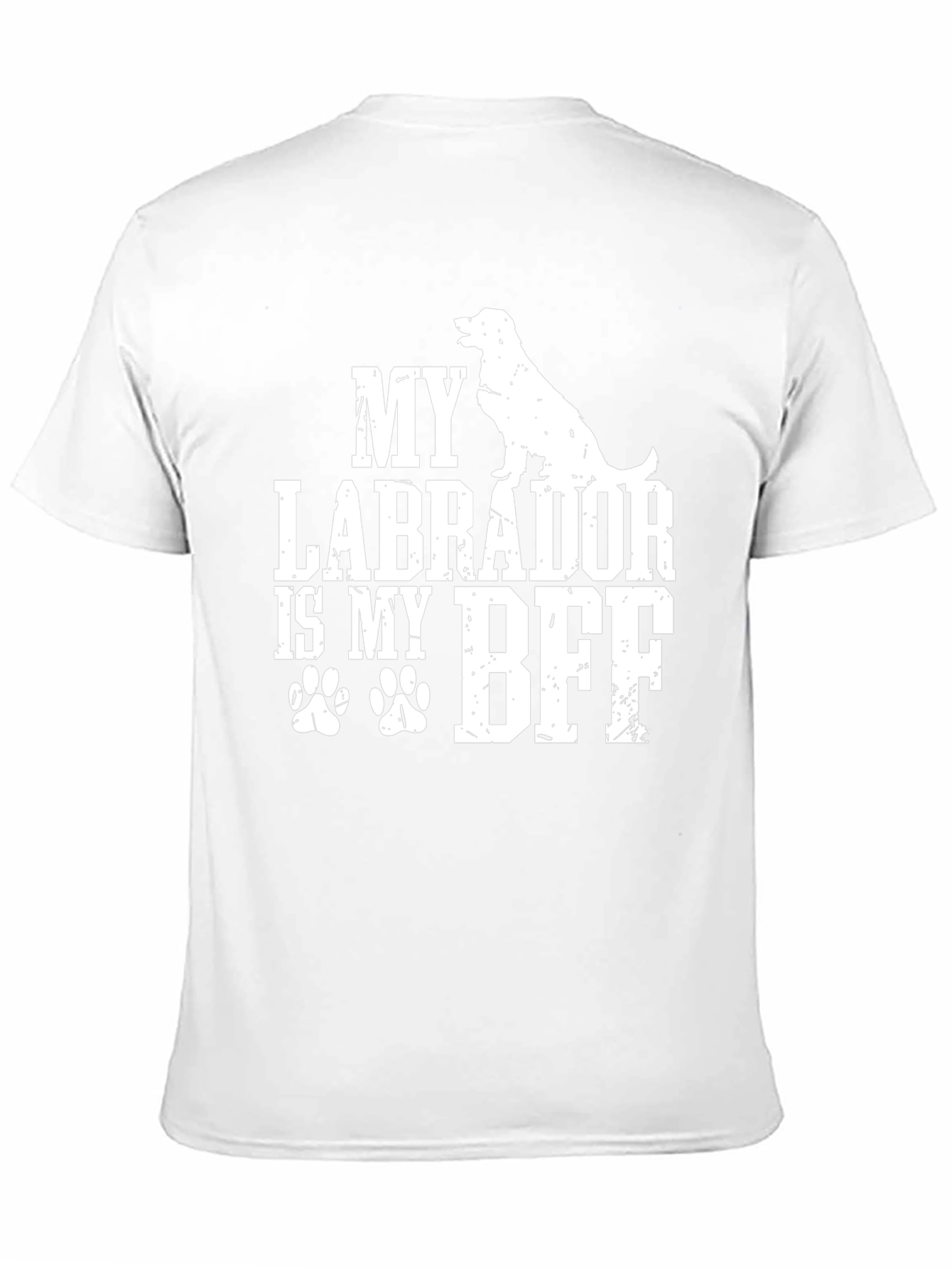 My Labrador Is My BFF Black T-Shirt
