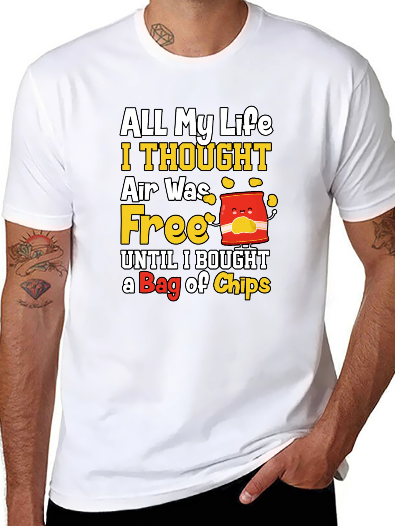 Funny All My Life Air Was Free T-Shirt