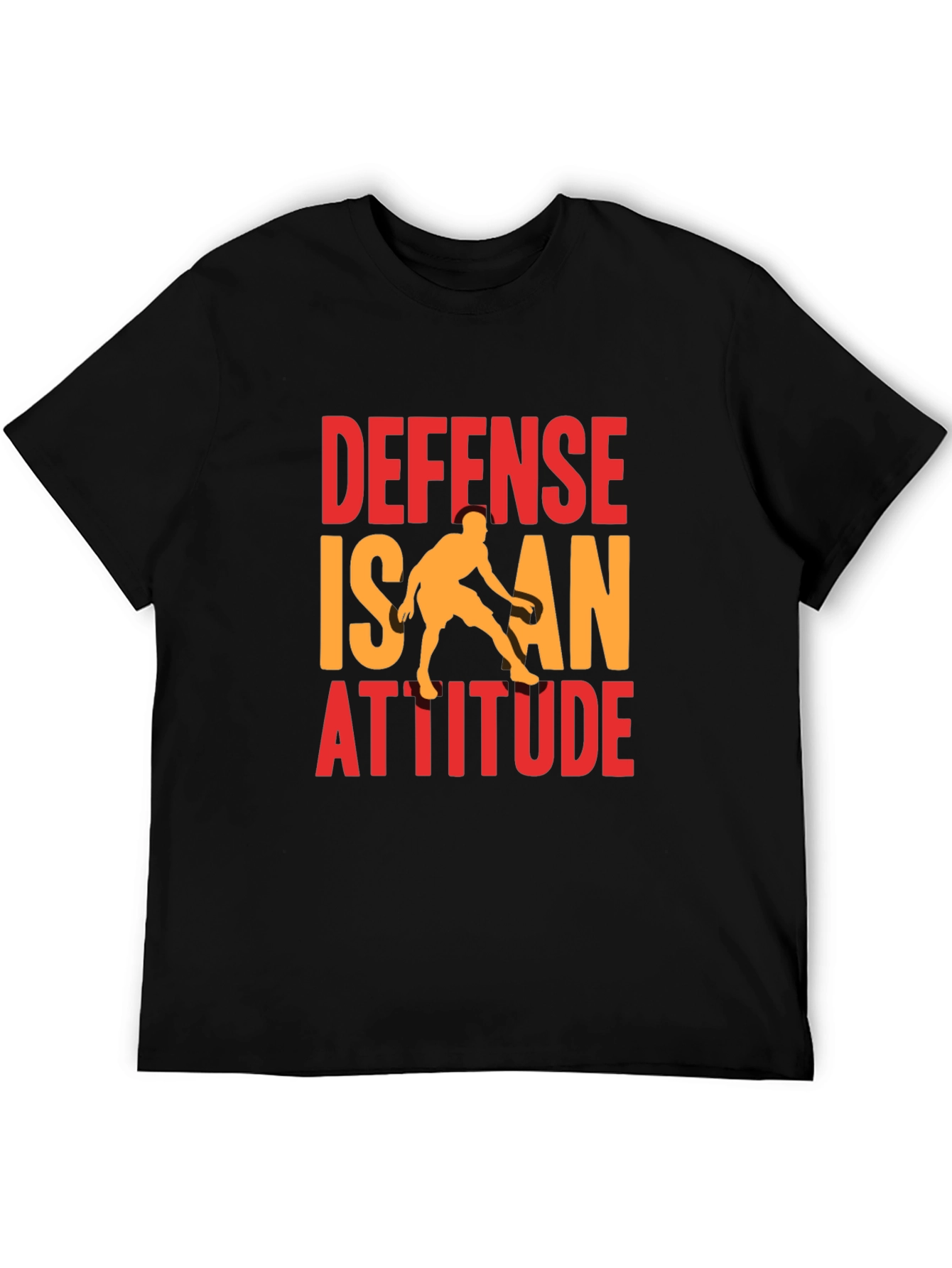 Defense is an Attitude Graphic Tee - Basketball