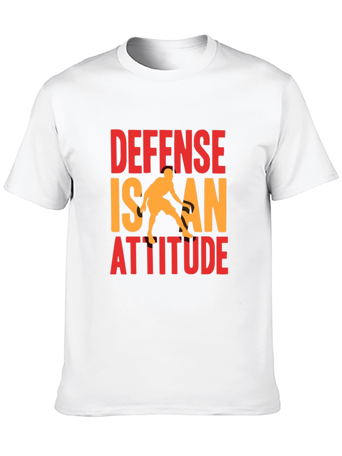 Defense is an Attitude Graphic Tee - Basketball