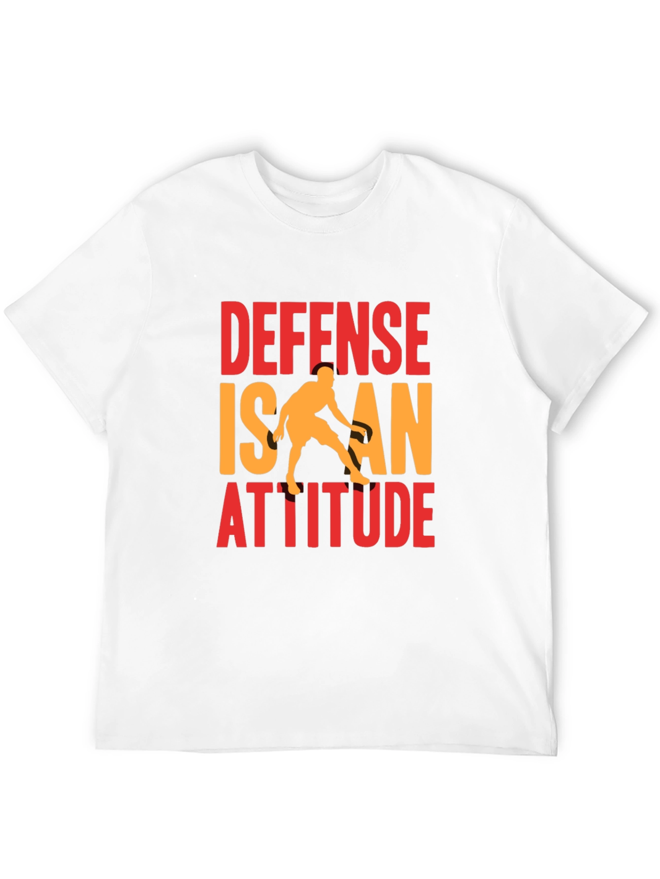 Defense is an Attitude Graphic Tee - Basketball