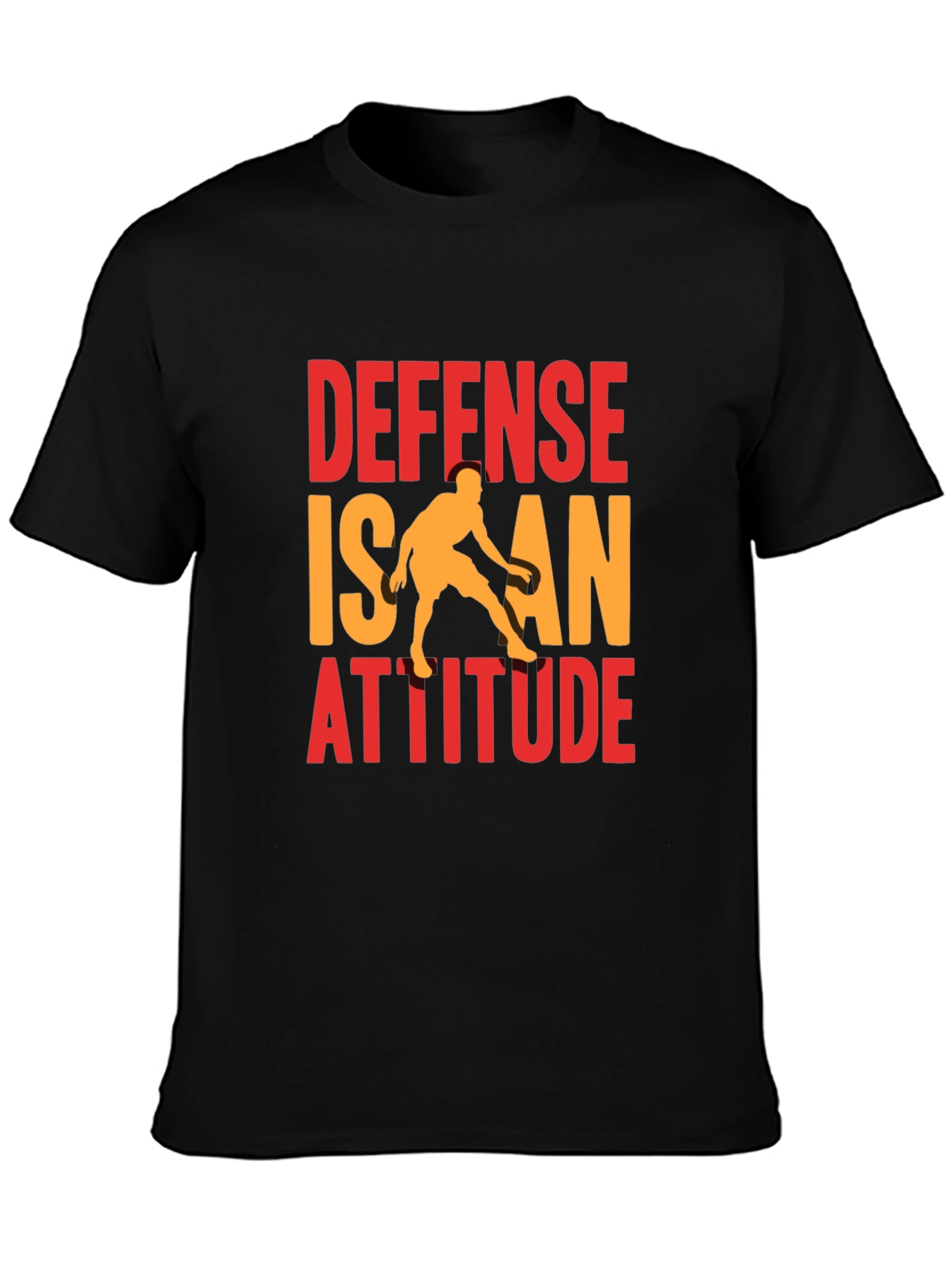 Defense is an Attitude Graphic Tee - Basketball