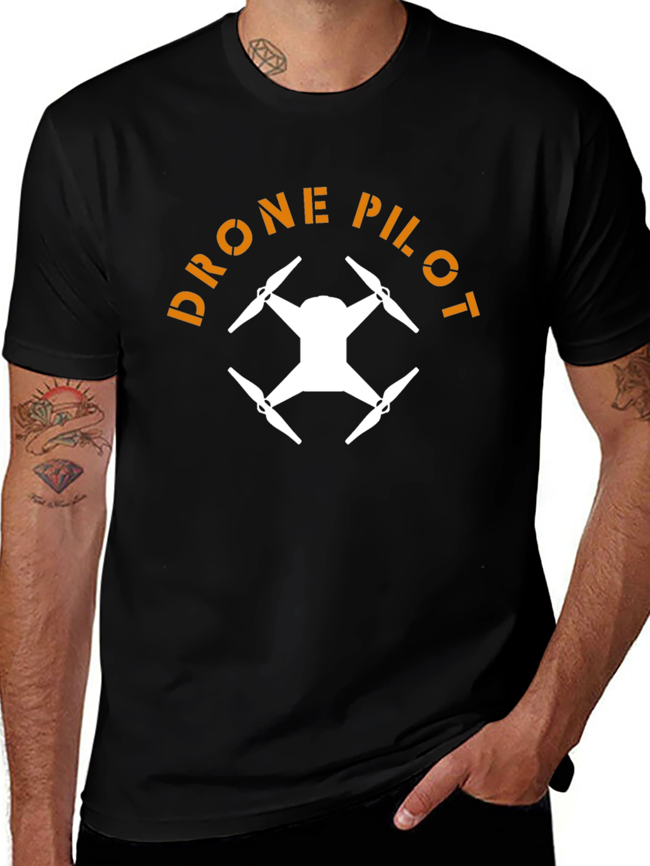 Drone Pilot T-Shirt | Quadcopter Graphic Tee