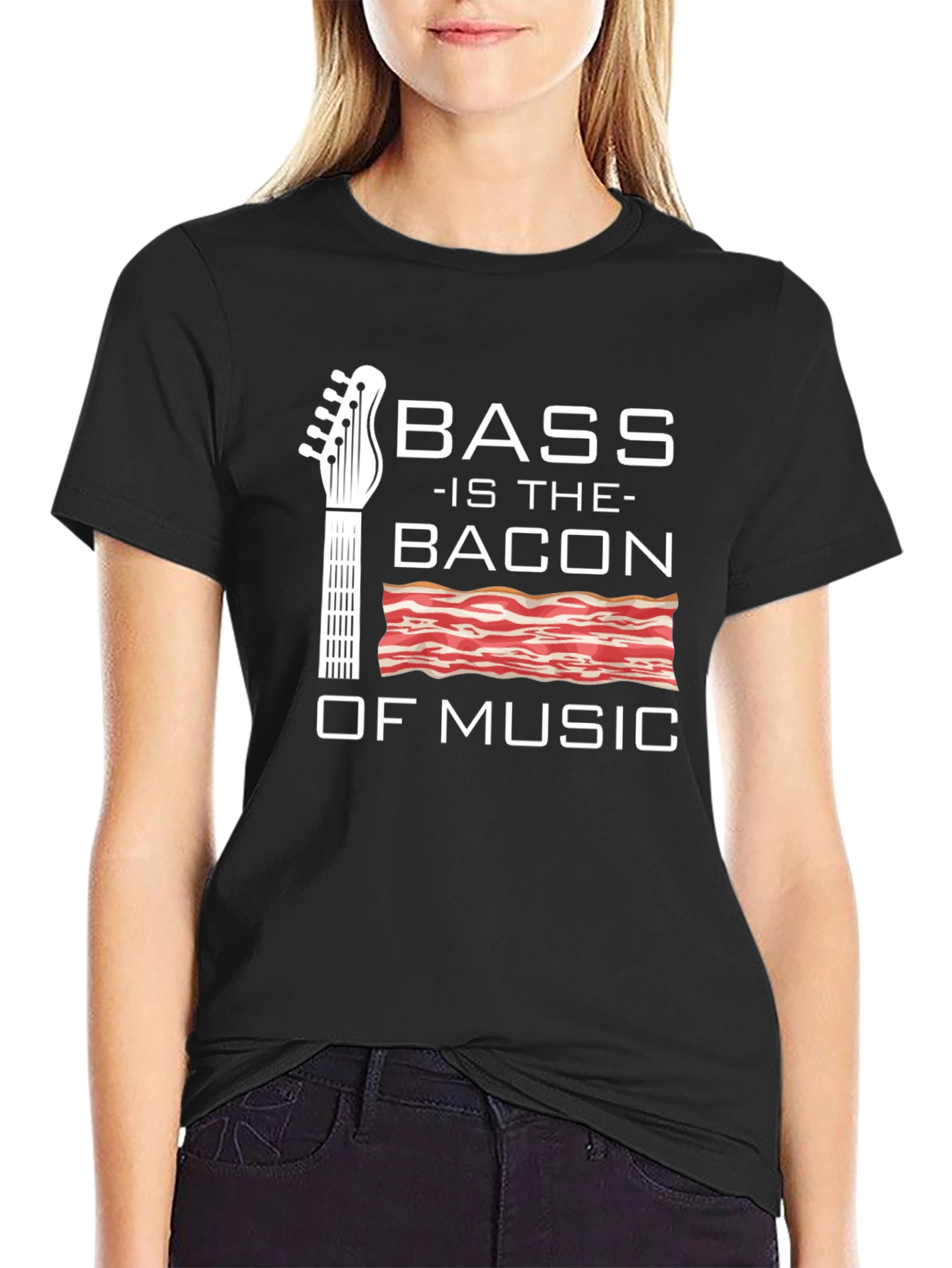 Bass is the Bacon of Music T-Shirt