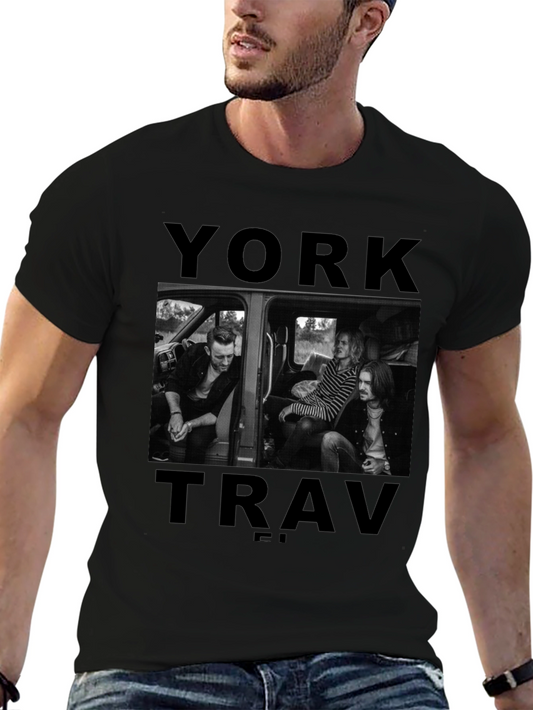 York Trav T-Shirt: Stylish Band Tee