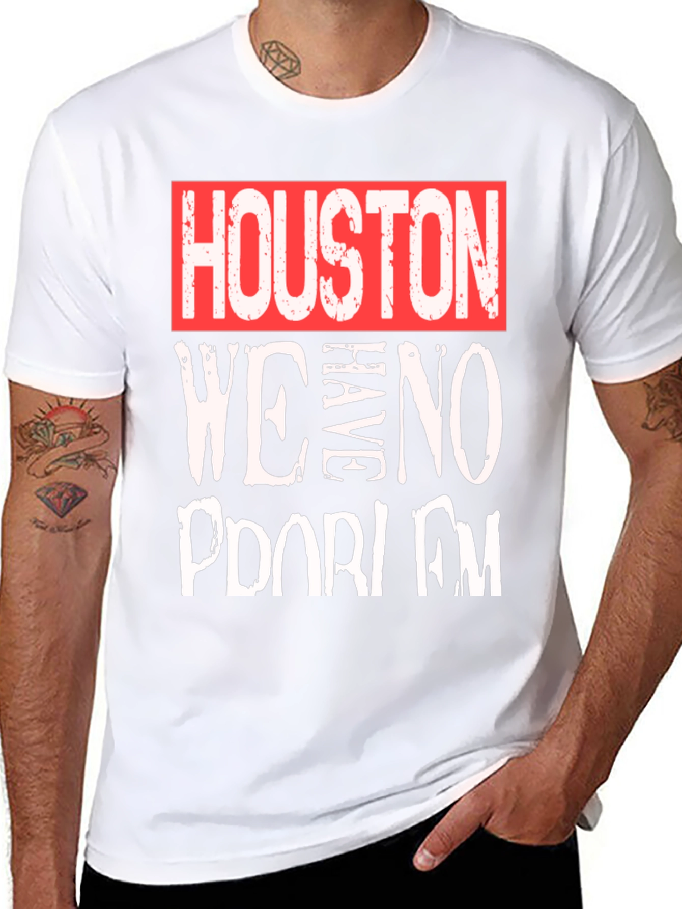 Houston We Have No Problem T-Shirt - Graphic Tee