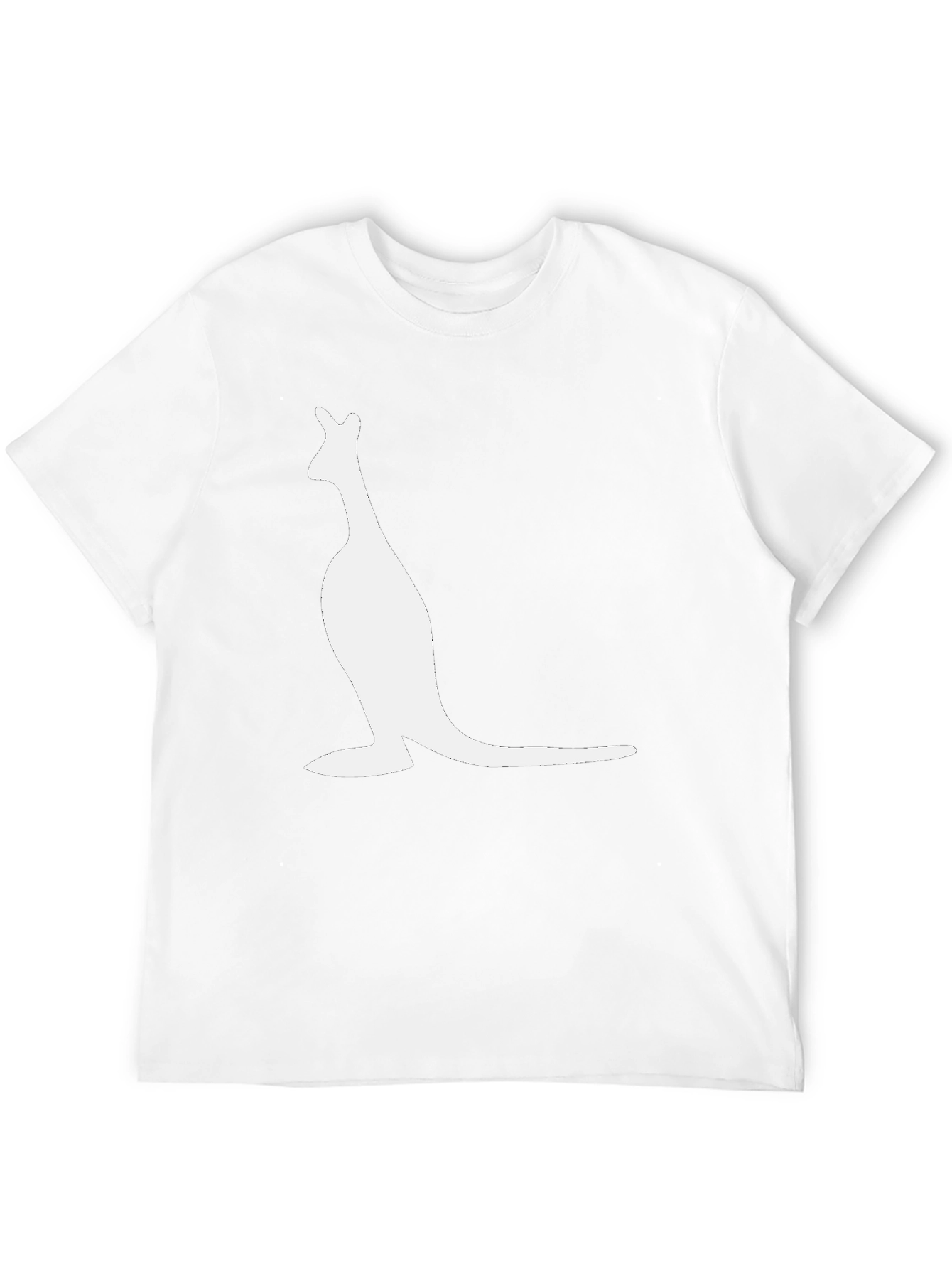 Kangaroo Graphic Tee - Black