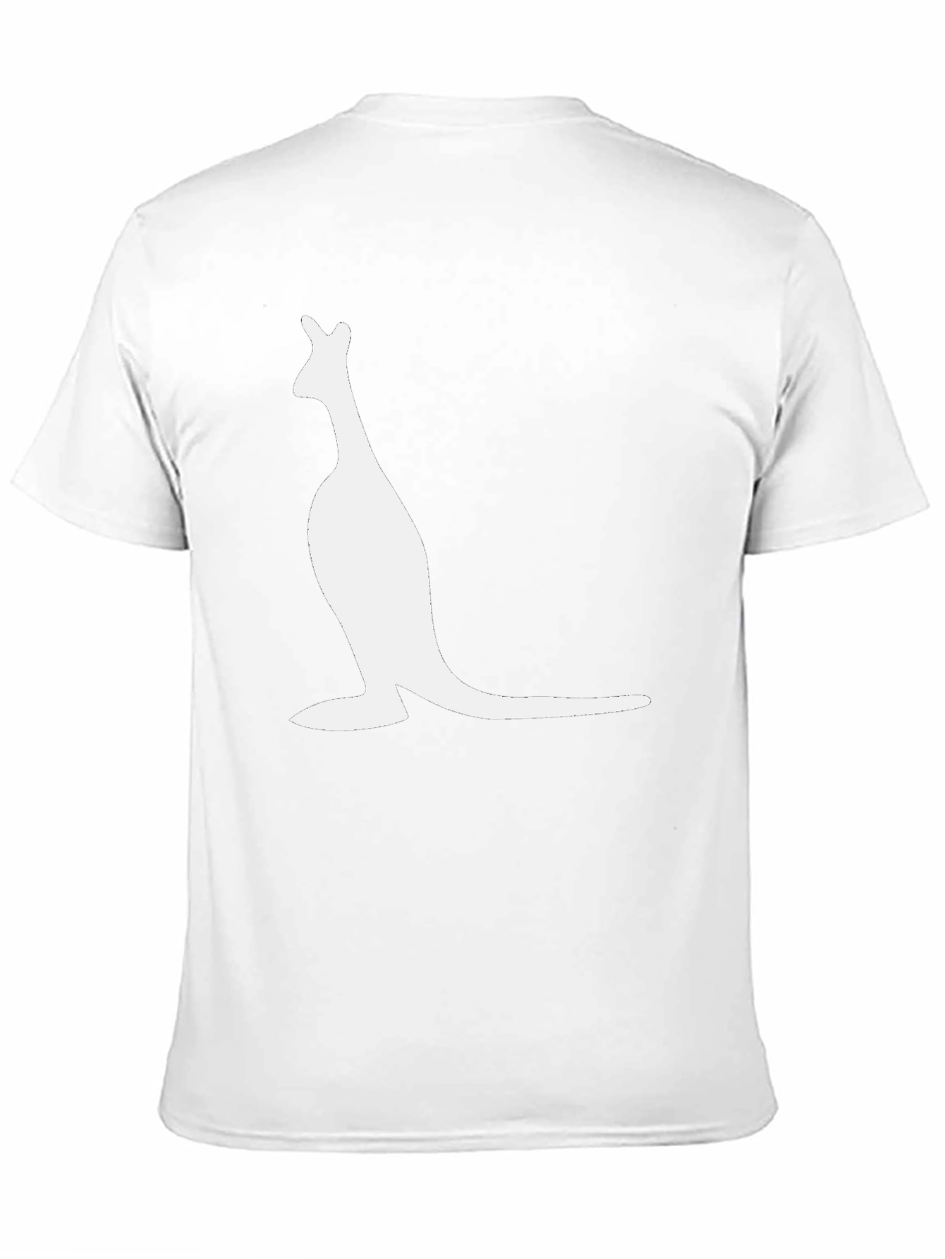 Kangaroo Graphic Tee - Black