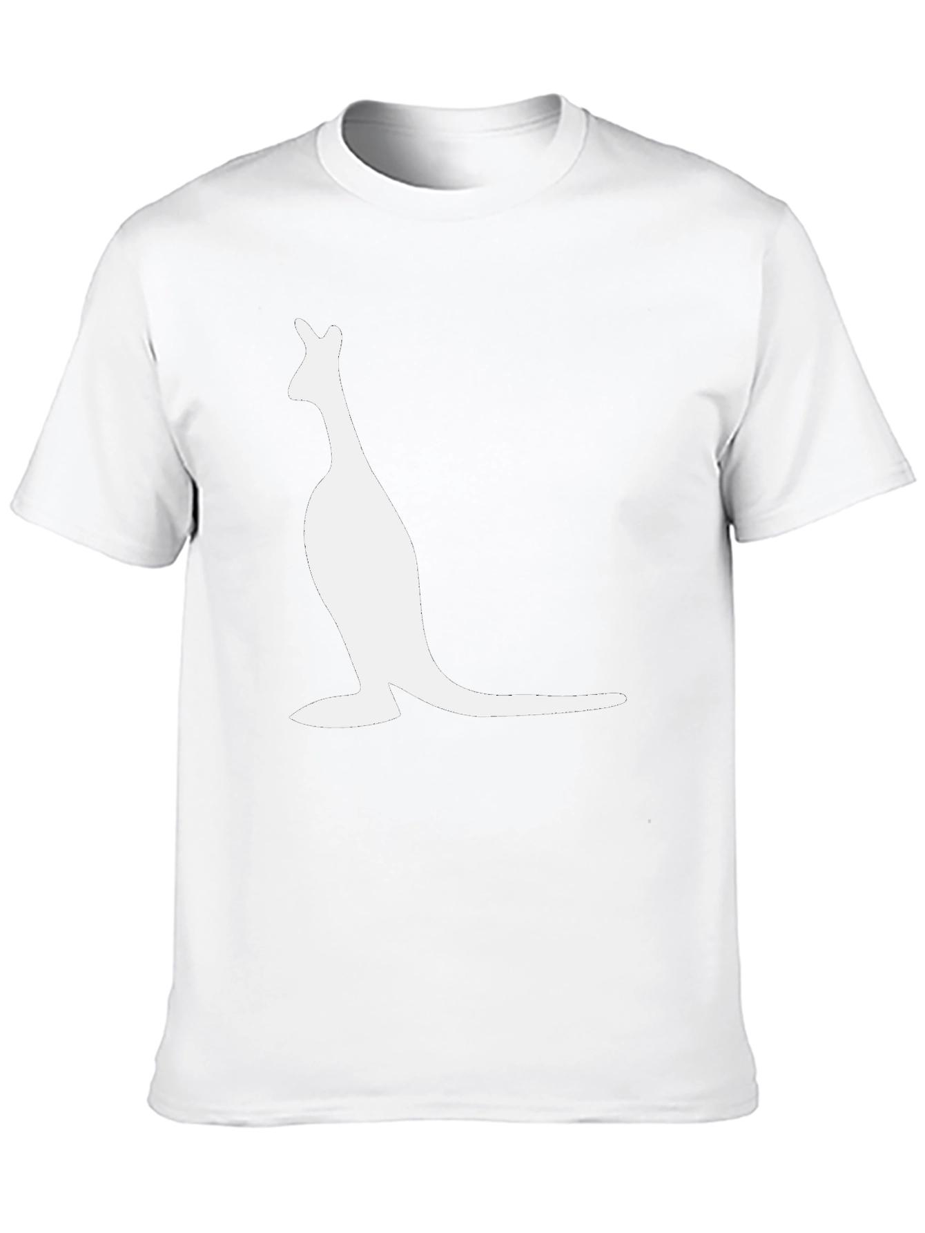 Kangaroo Graphic Tee - Black