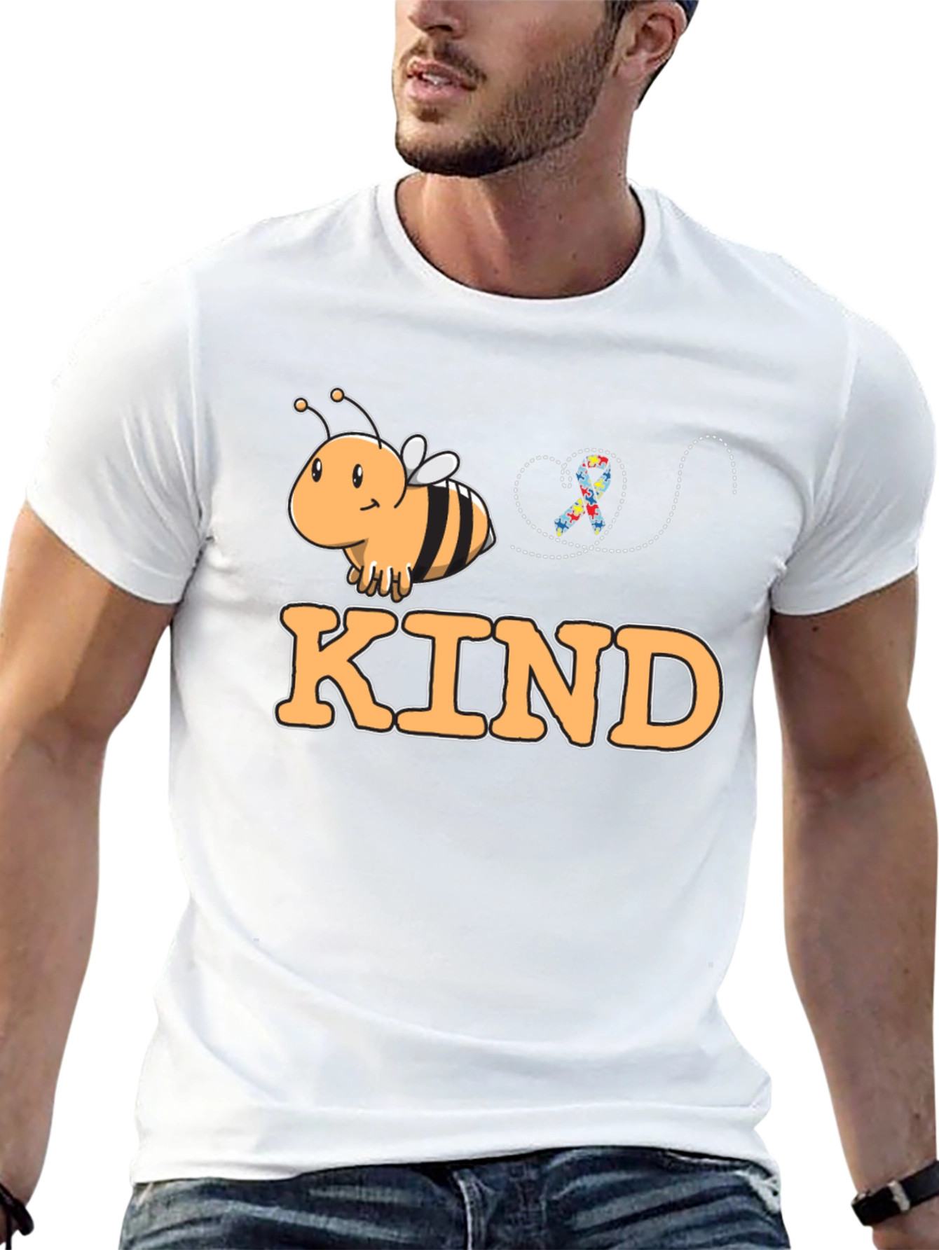 Bee Kind Autism Awareness T-Shirt