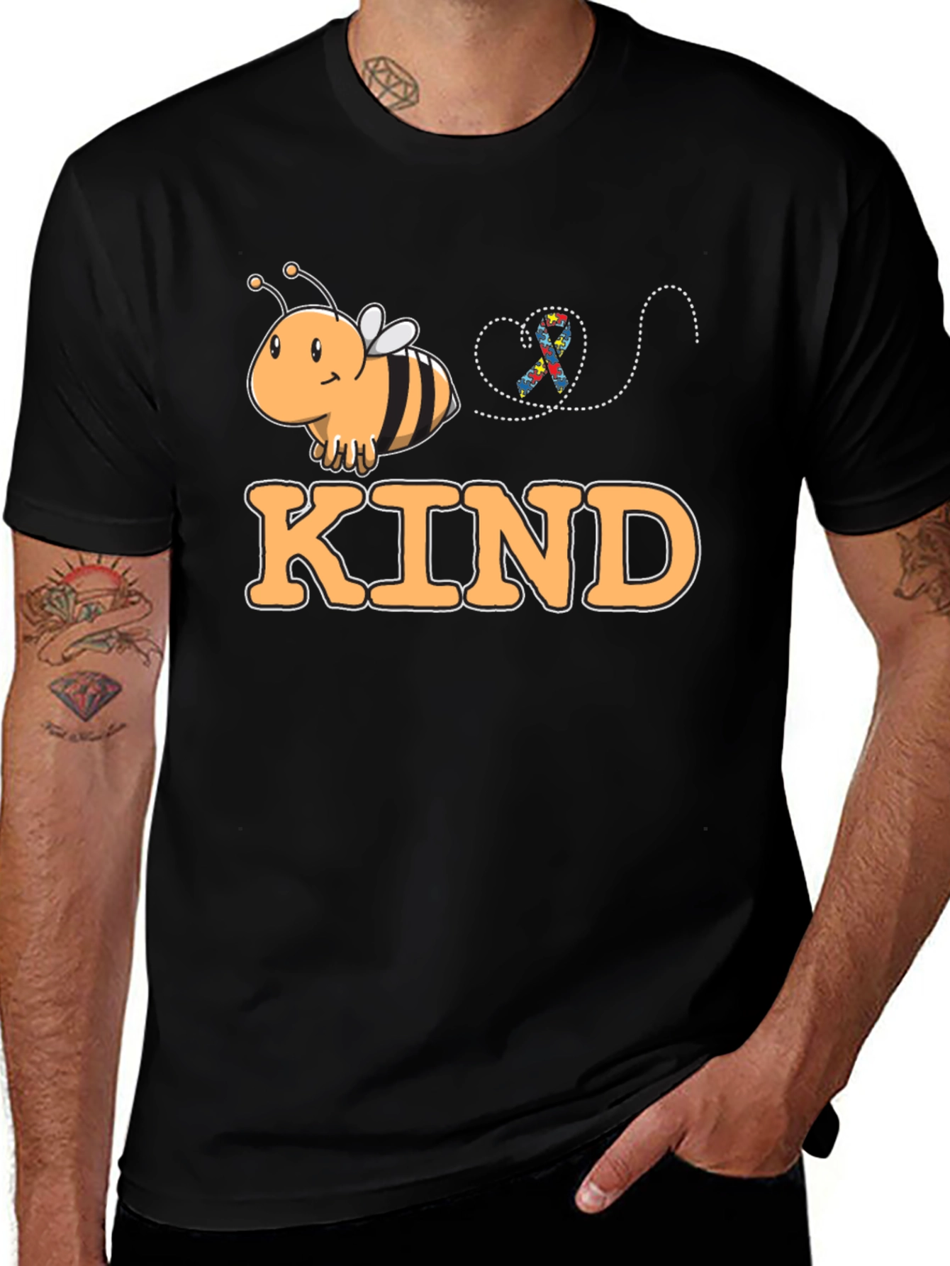 Bee Kind Autism Awareness T-Shirt