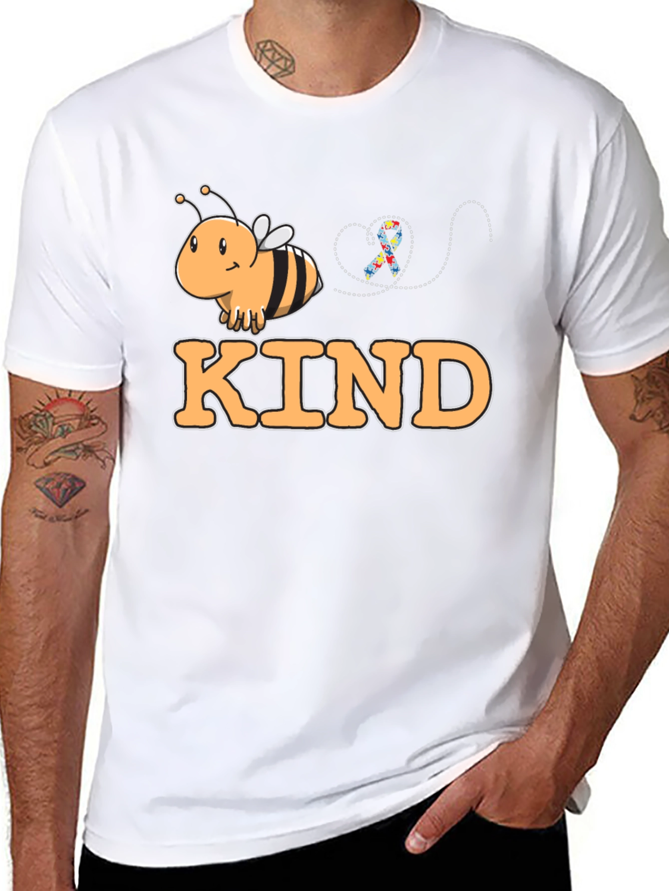 Bee Kind Autism Awareness T-Shirt