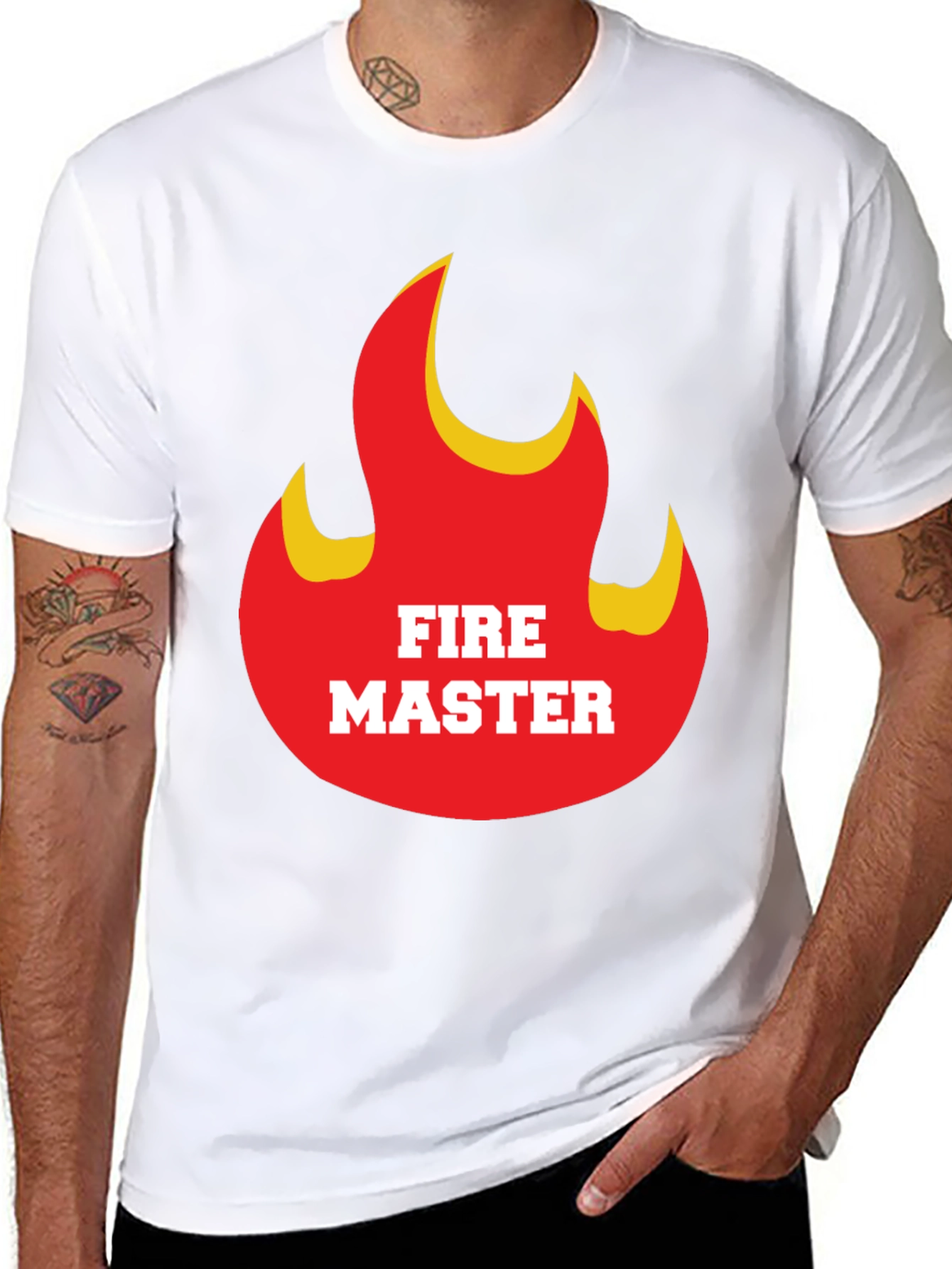 Fire Master T-Shirt - Cool Graphic Tee