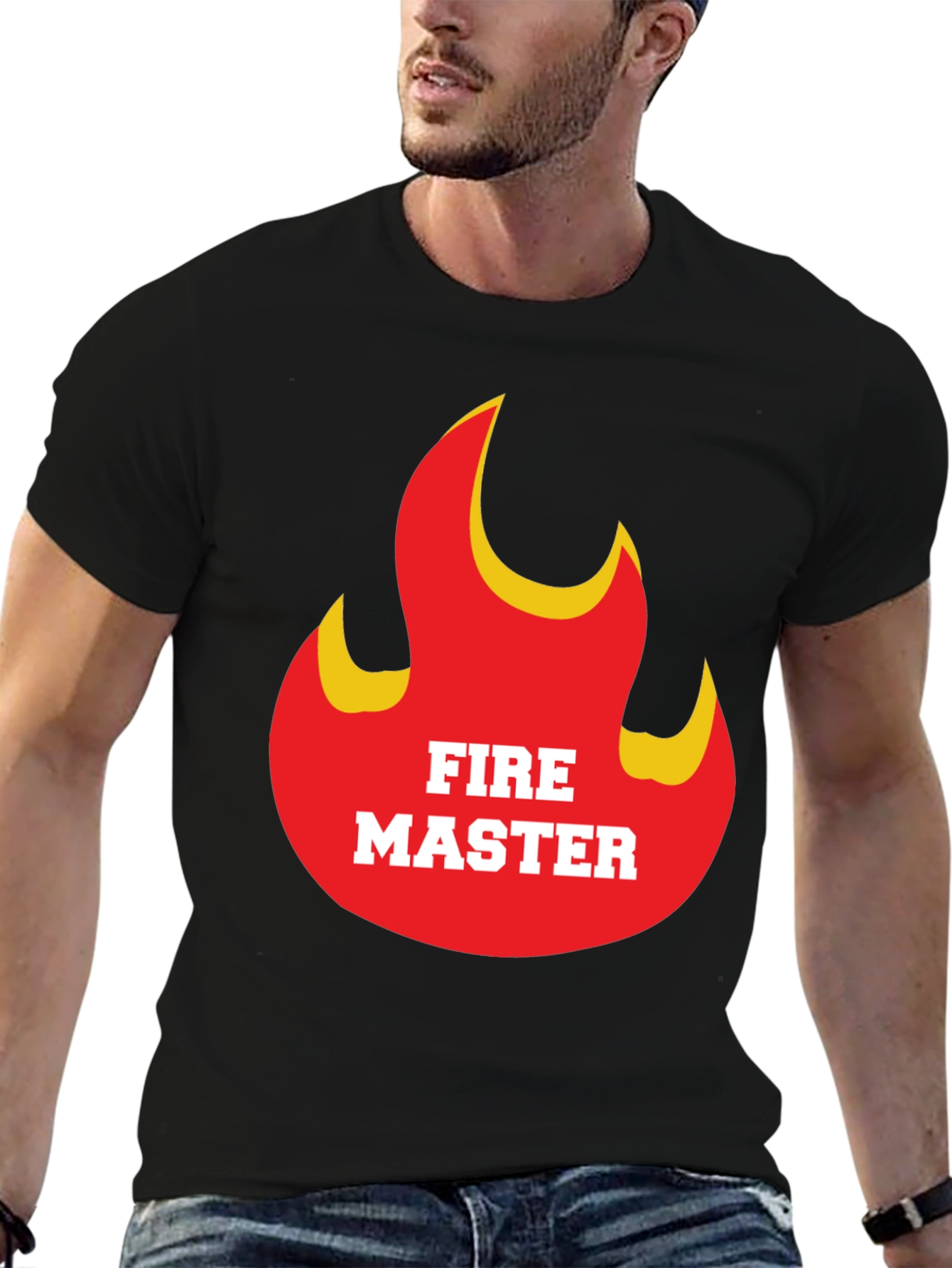 Fire Master T-Shirt - Cool Graphic Tee