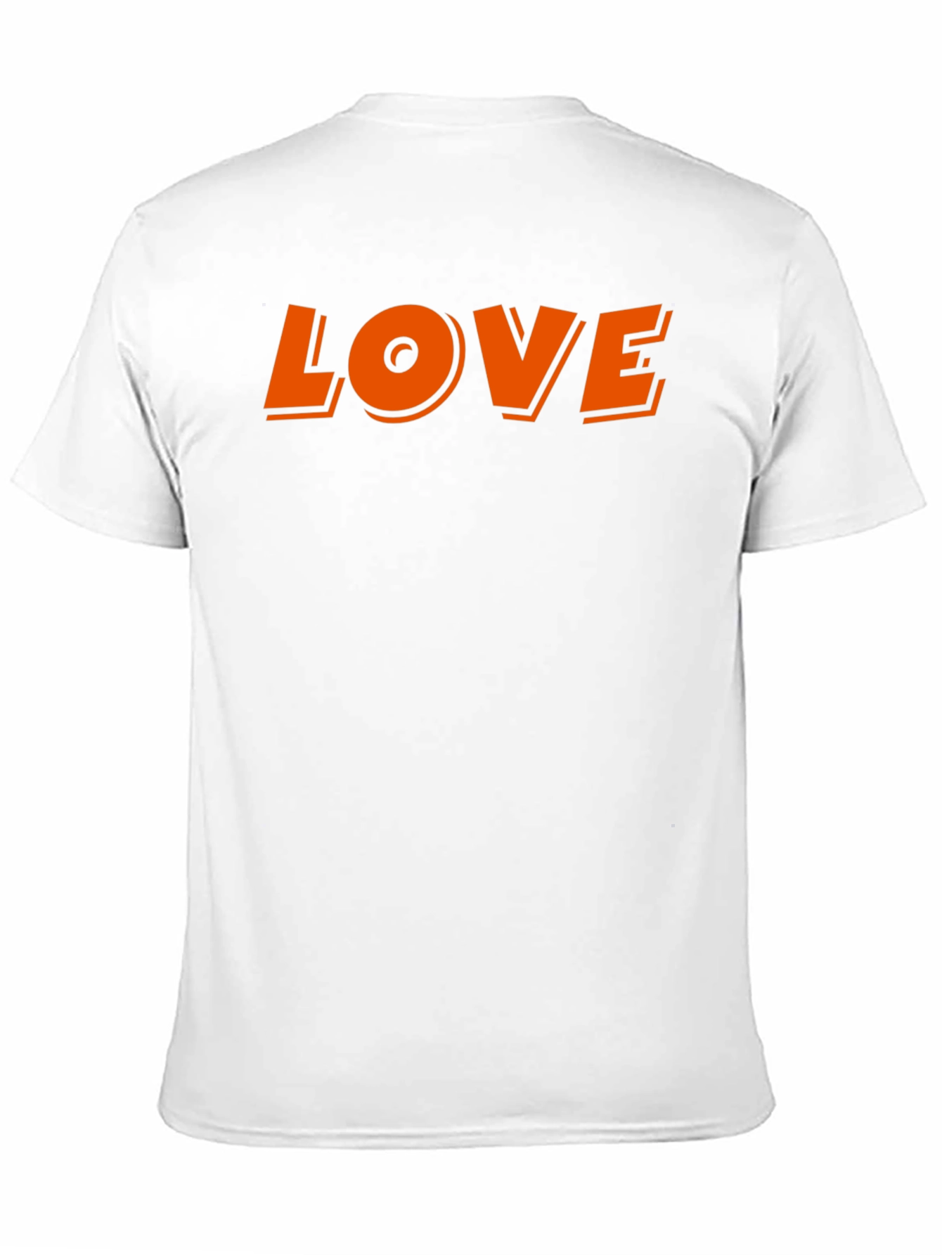 Love Graphic Print Black T-Shirt