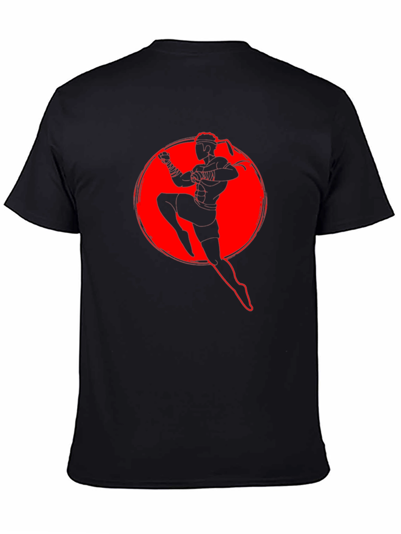Muay Thai Fighter Graphic Tee