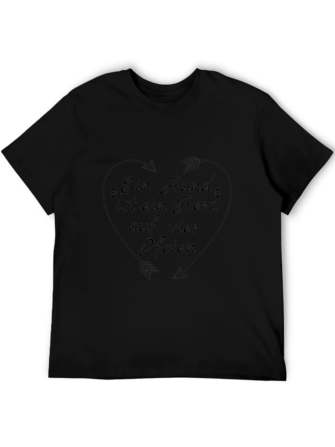 Ein Hund ist ein Herz T-Shirt