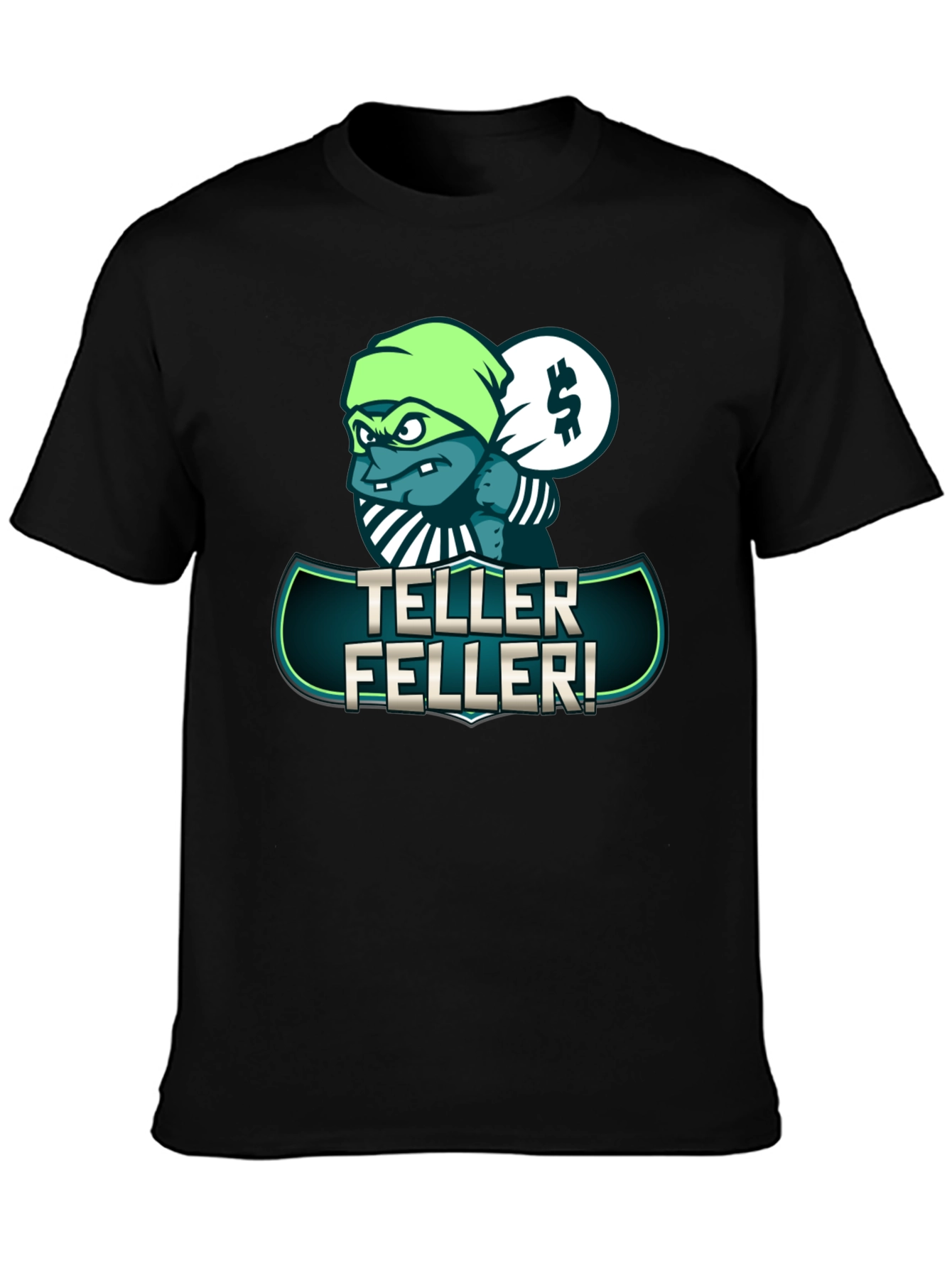 Teller Feller Graphic Tee - Unique Cartoon Design