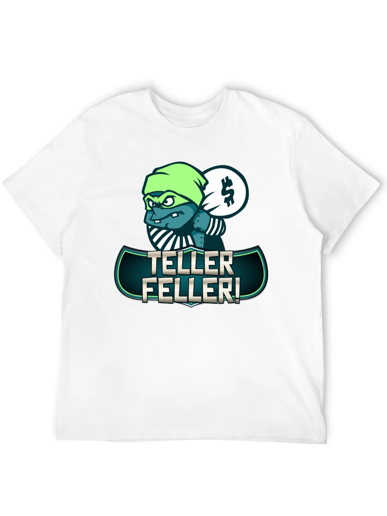 Teller Feller Graphic Tee - Unique Cartoon Design