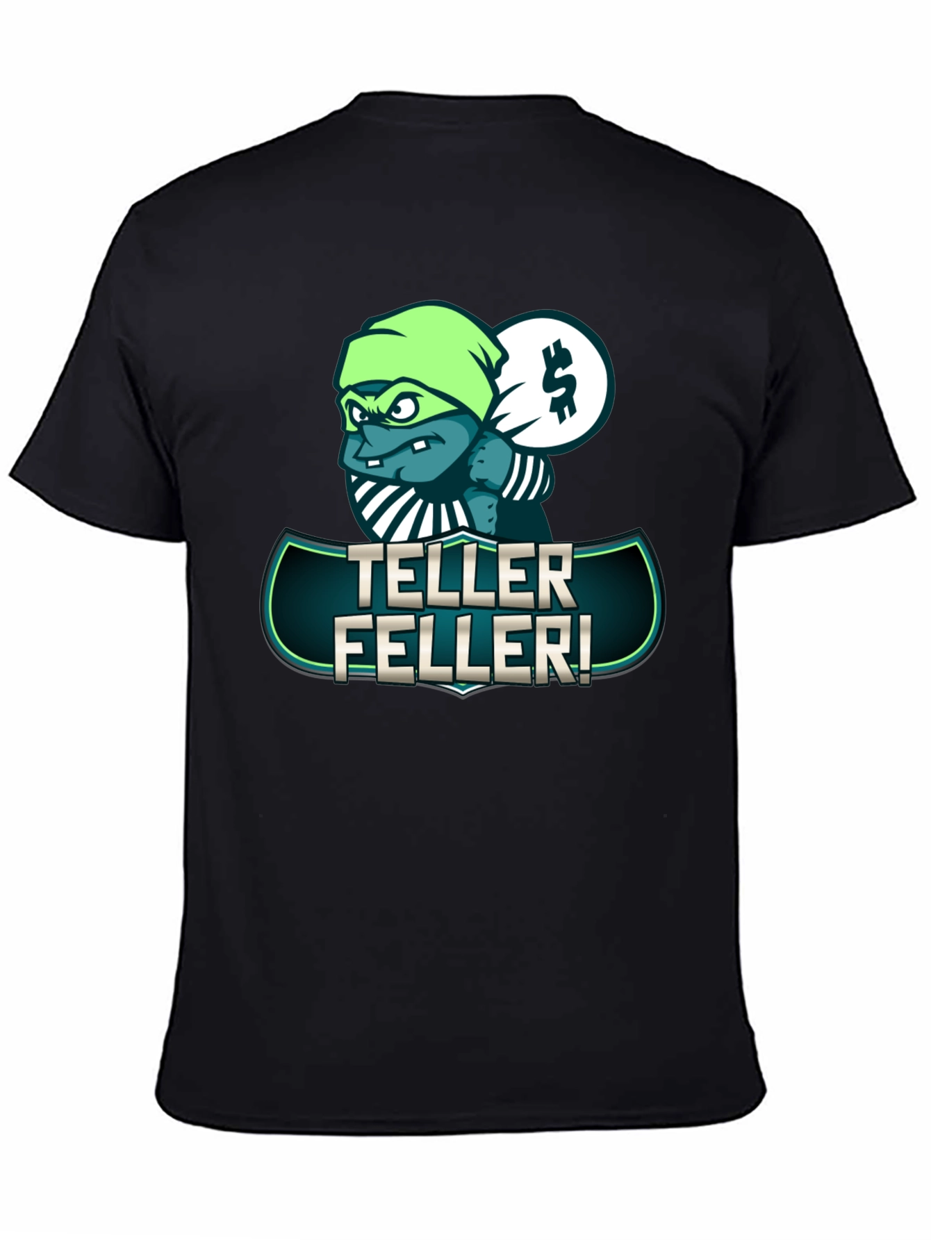 Teller Feller Graphic Tee - Unique Cartoon Design