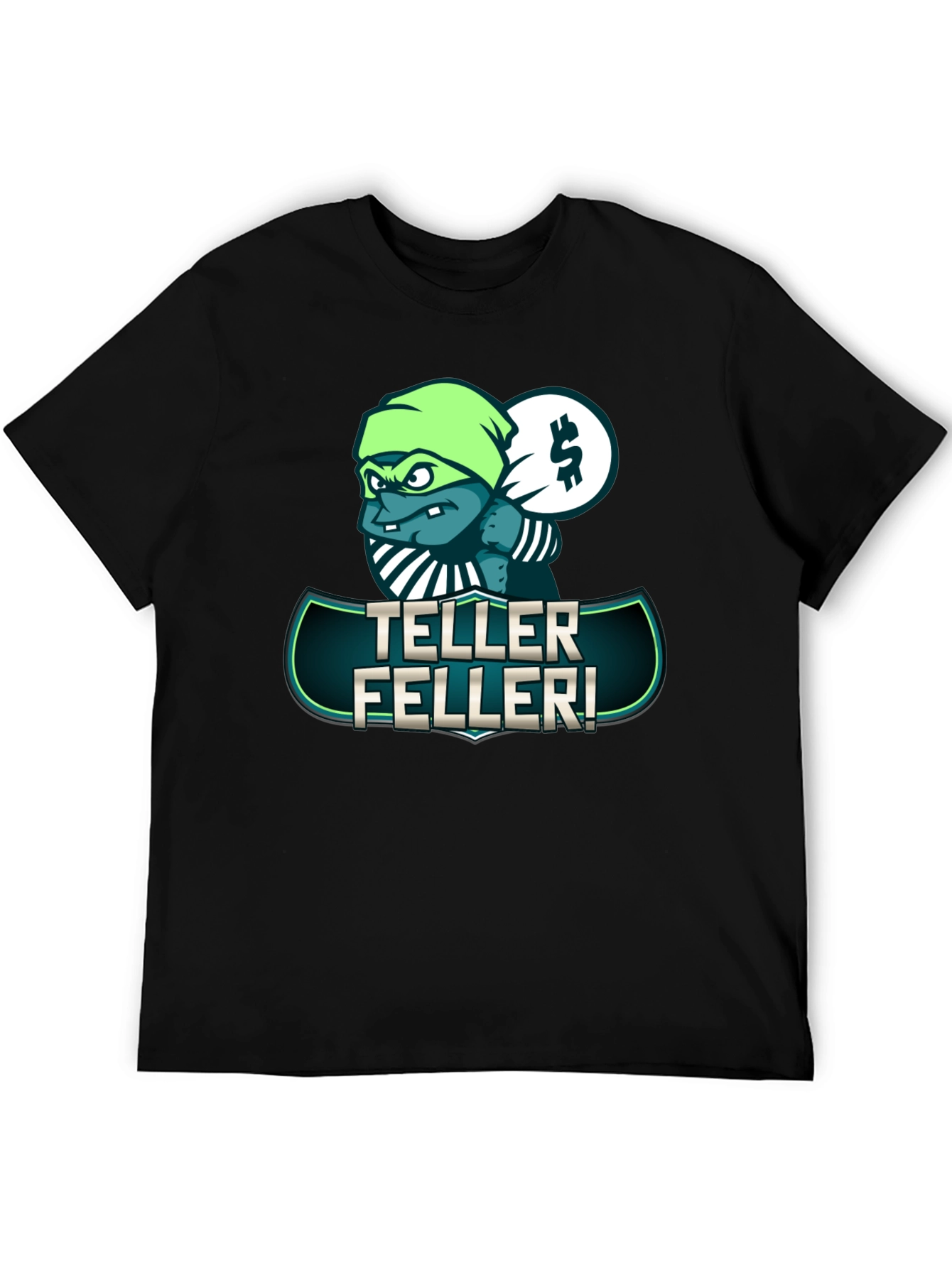 Teller Feller Graphic Tee - Unique Cartoon Design