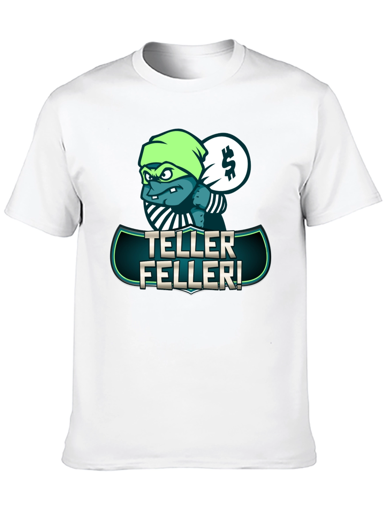 Teller Feller Graphic Tee - Unique Cartoon Design