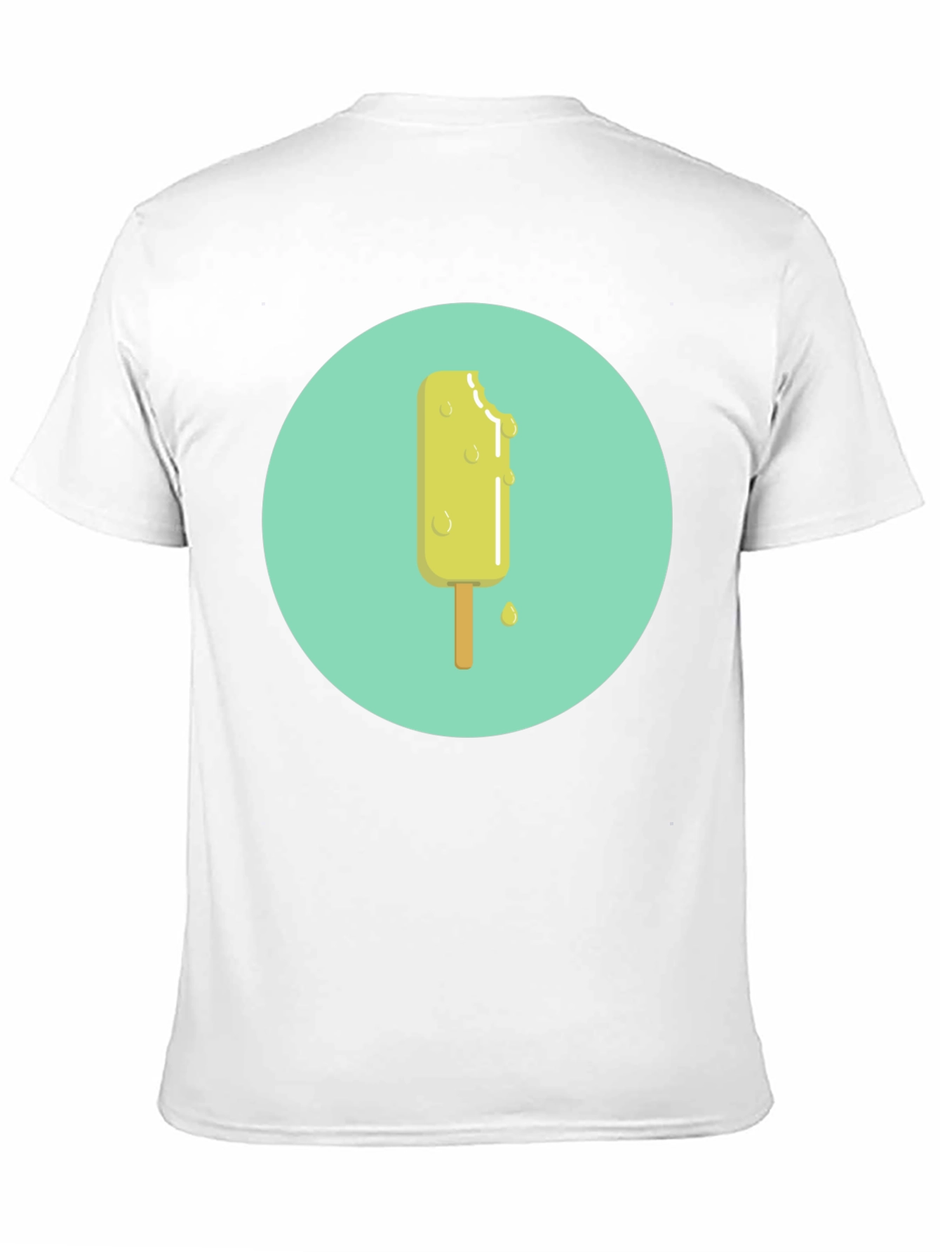 Cool Popsicle Graphic Black T-Shirt
