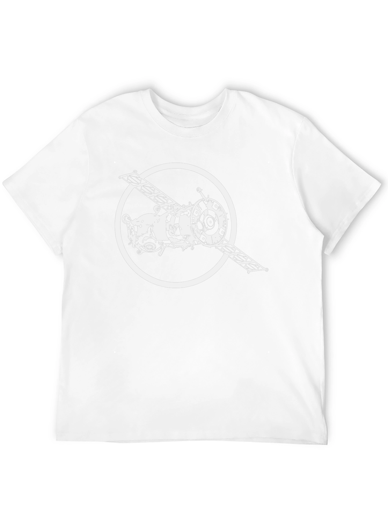 Spacecraft Graphic Tee - Retro Style