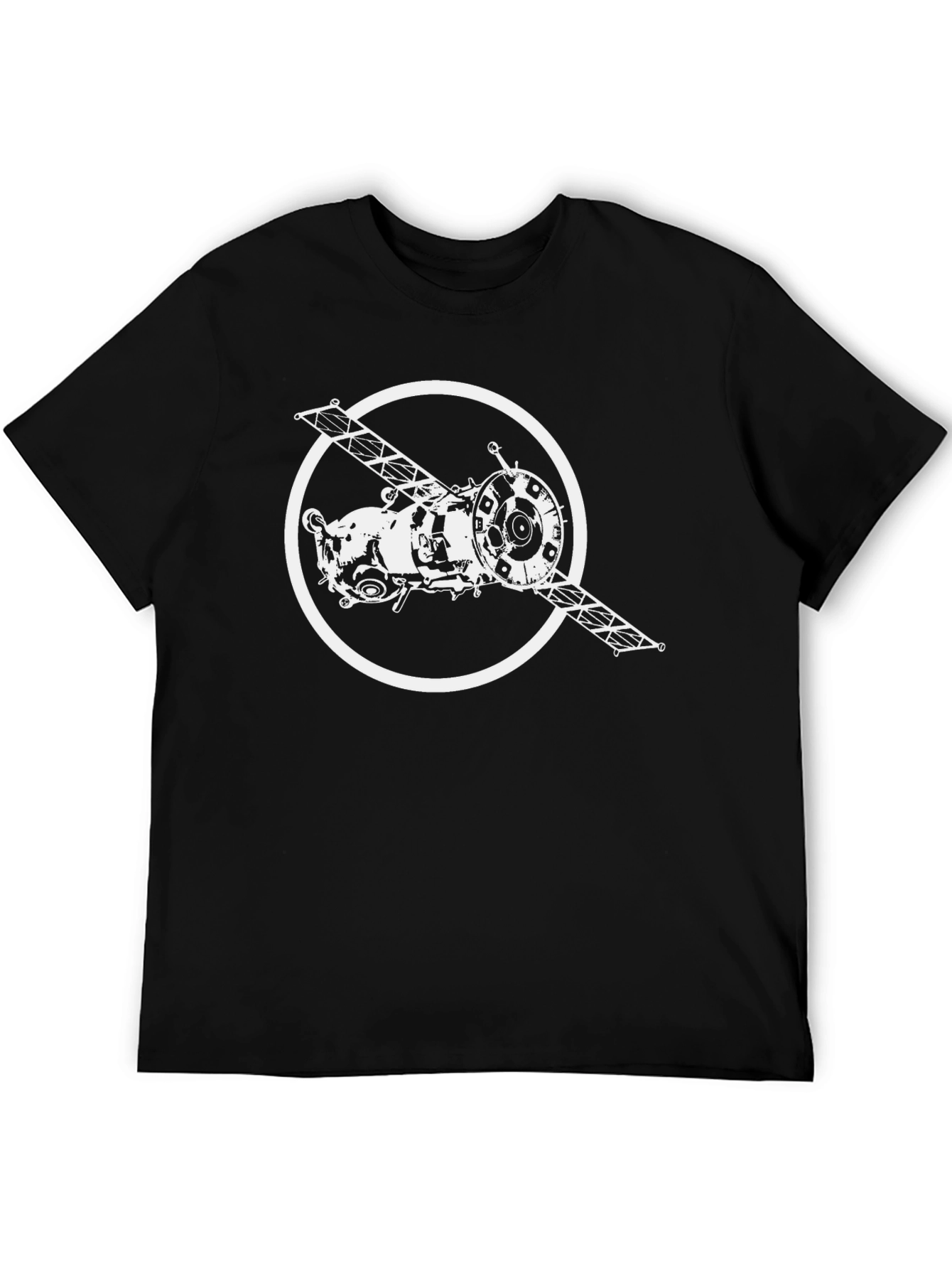 Spacecraft Graphic Tee - Retro Style