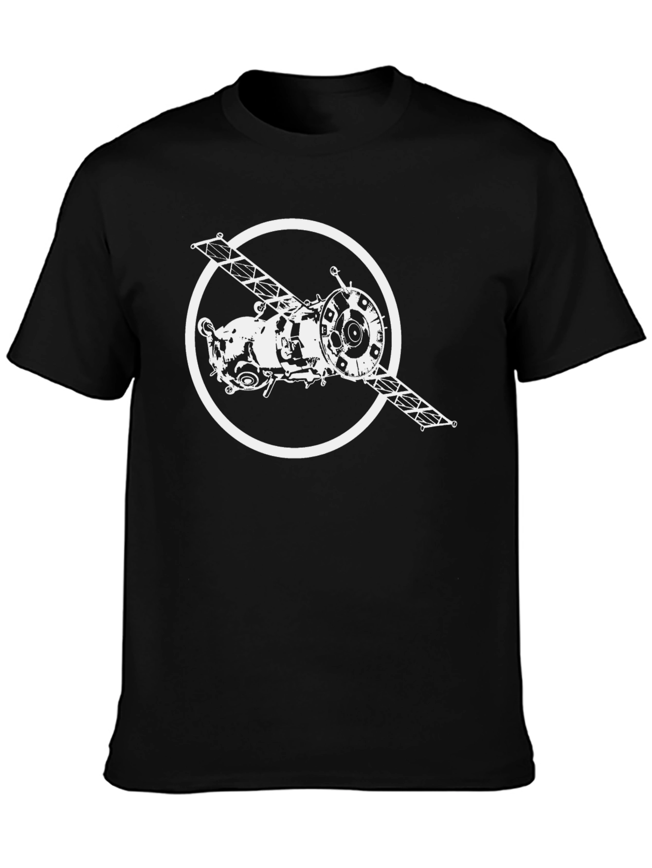 Spacecraft Graphic Tee - Retro Style