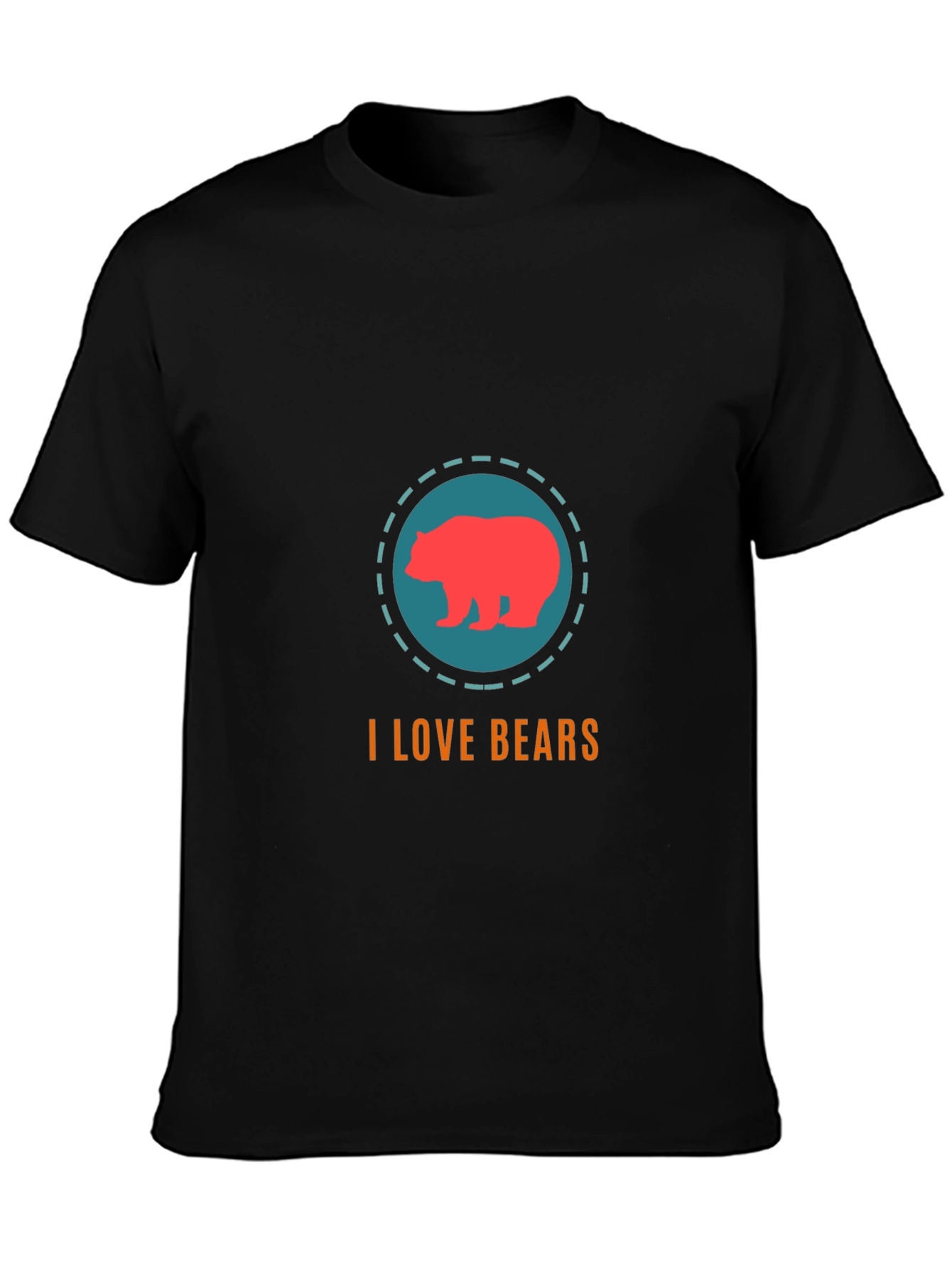 I Love Bears Graphic Tee - Mens