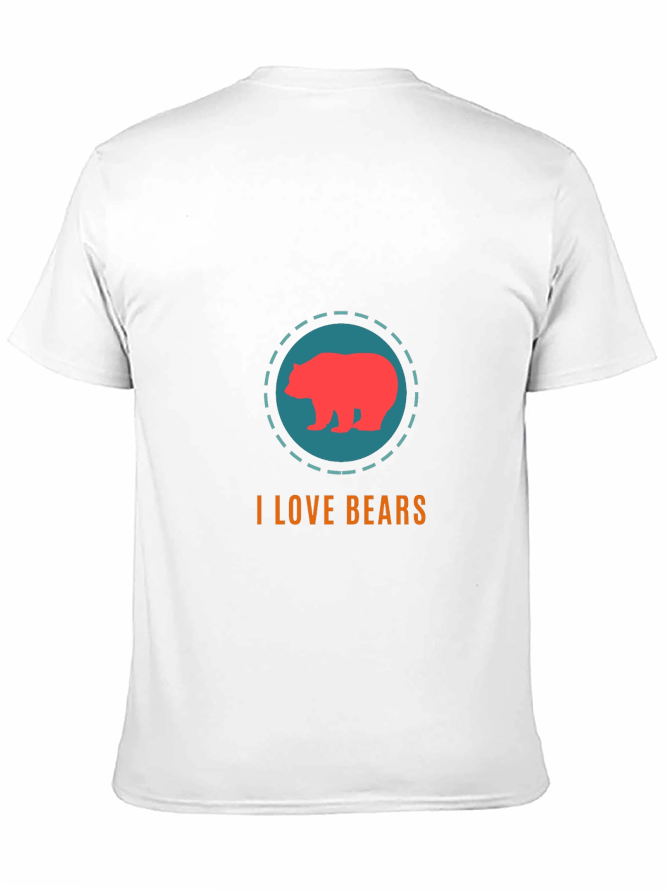 I Love Bears Graphic Tee - Mens