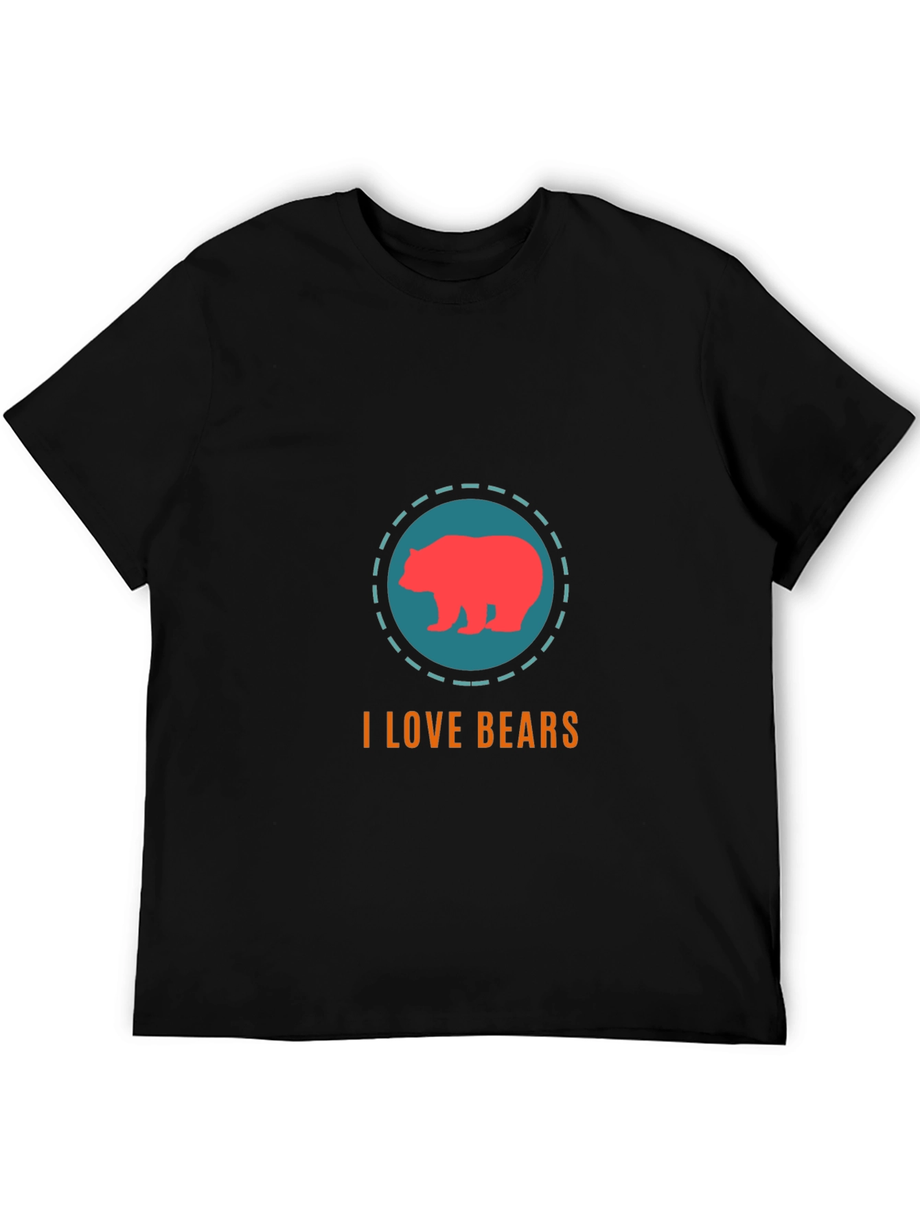 I Love Bears Graphic Tee - Mens