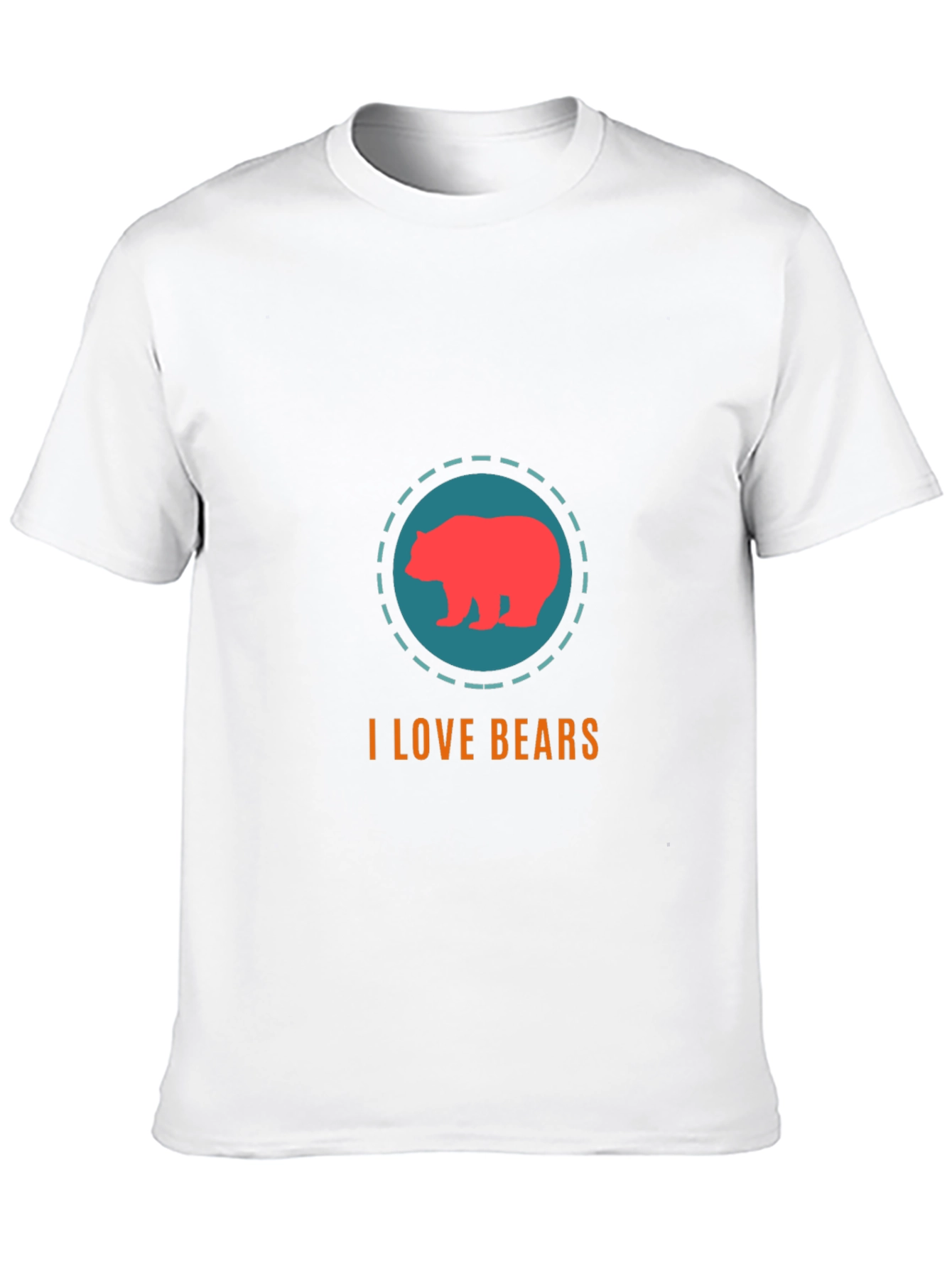 I Love Bears Graphic Tee - Mens