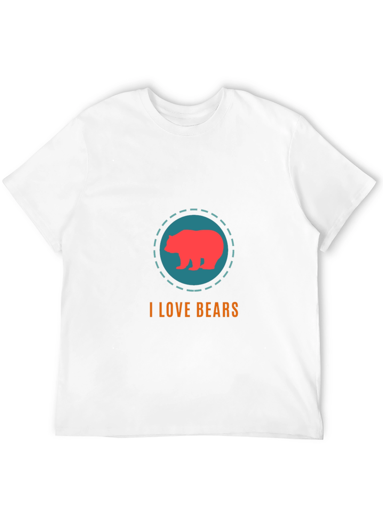I Love Bears Graphic Tee - Mens