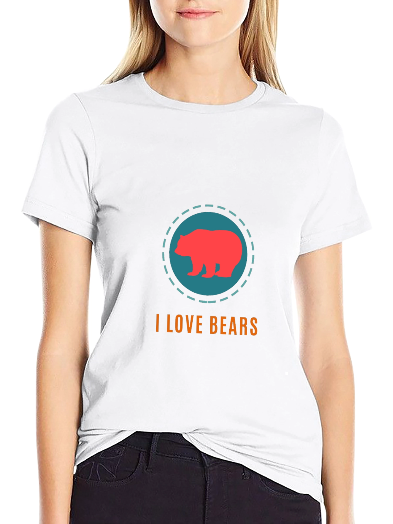 I Love Bears Graphic Tee - Mens