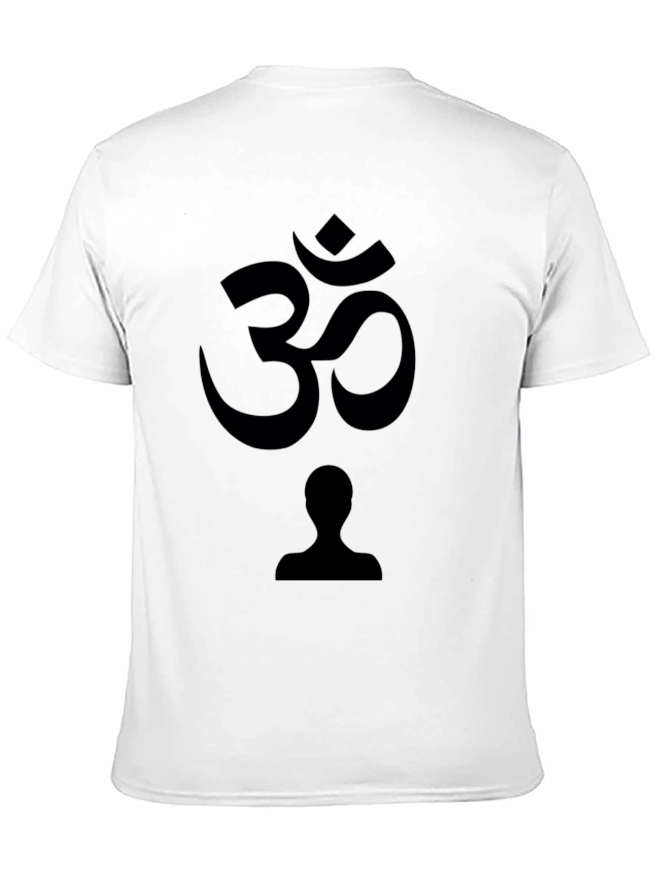 Om Symbol Graphic Black T-Shirt | Yoga Meditation Tee