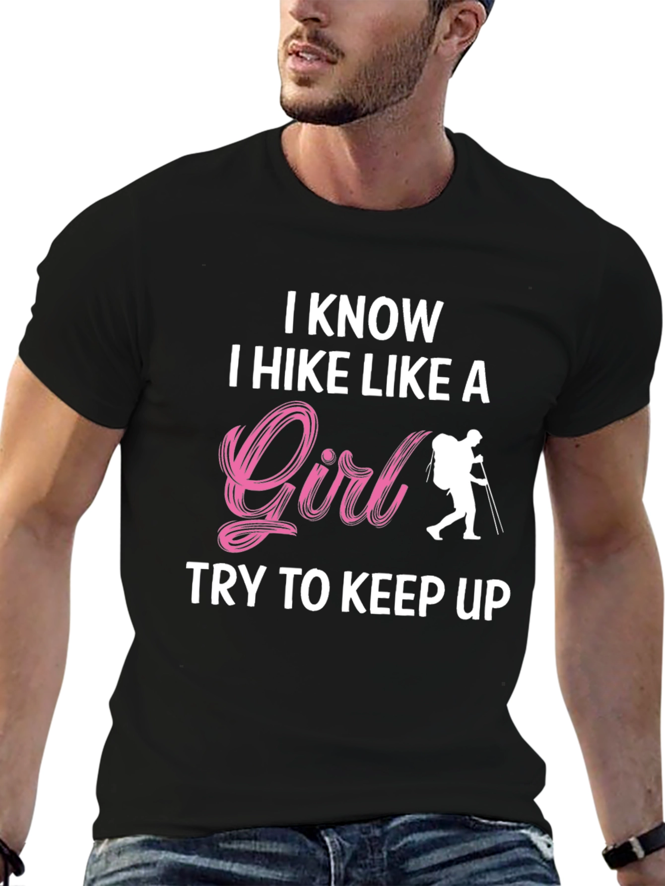 I Hike Like A Girl T-Shirt - Hiking Apparel