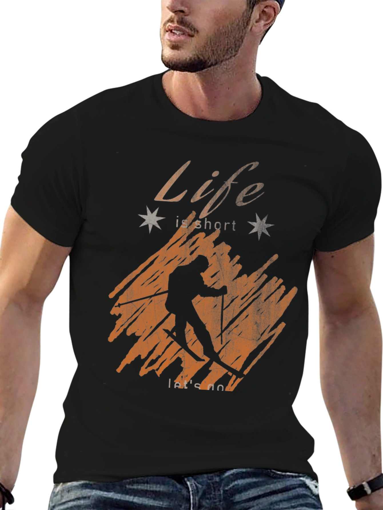 Life is Short Ski T-Shirt - Unisex