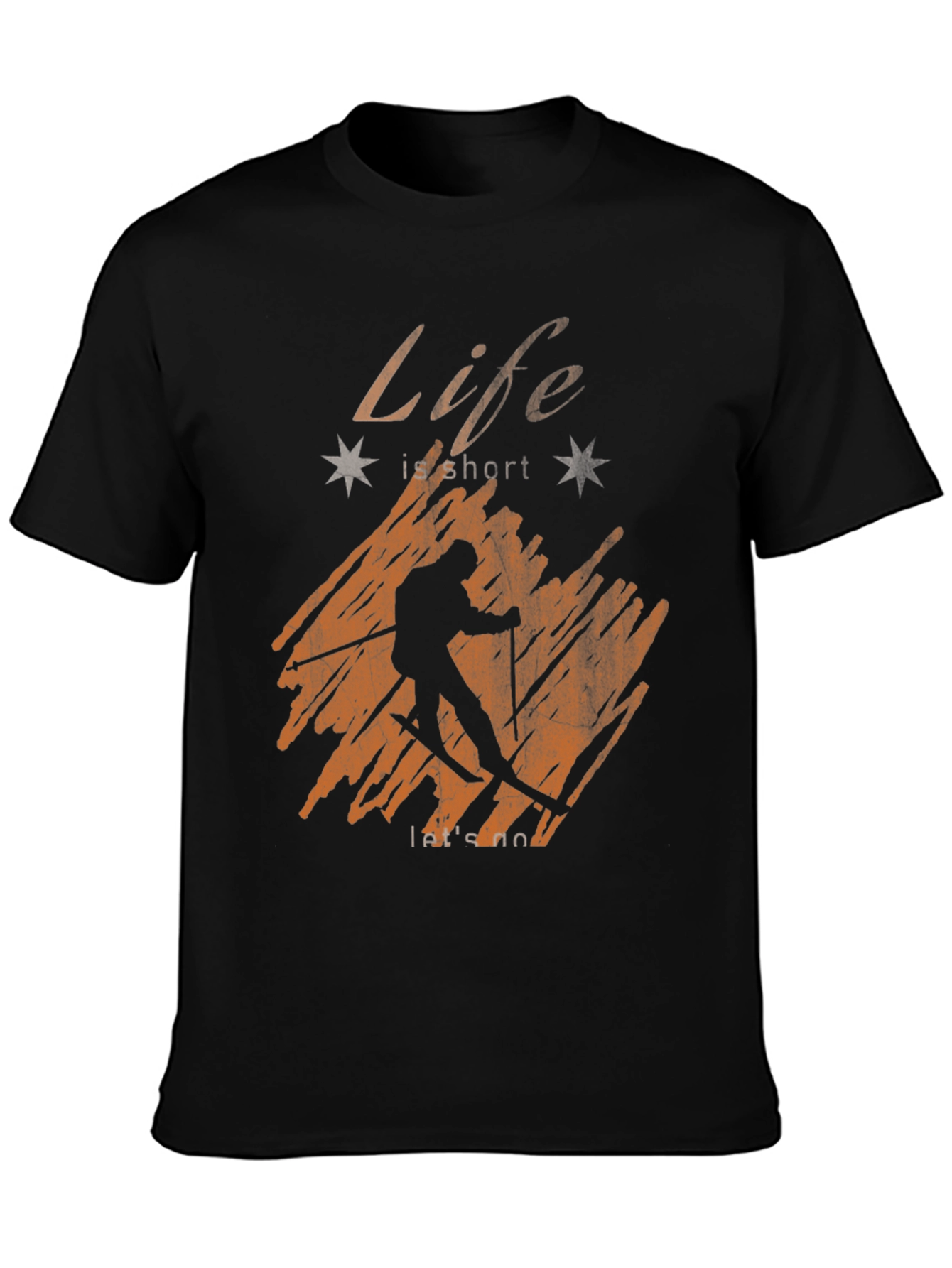 Life is Short Ski T-Shirt - Unisex