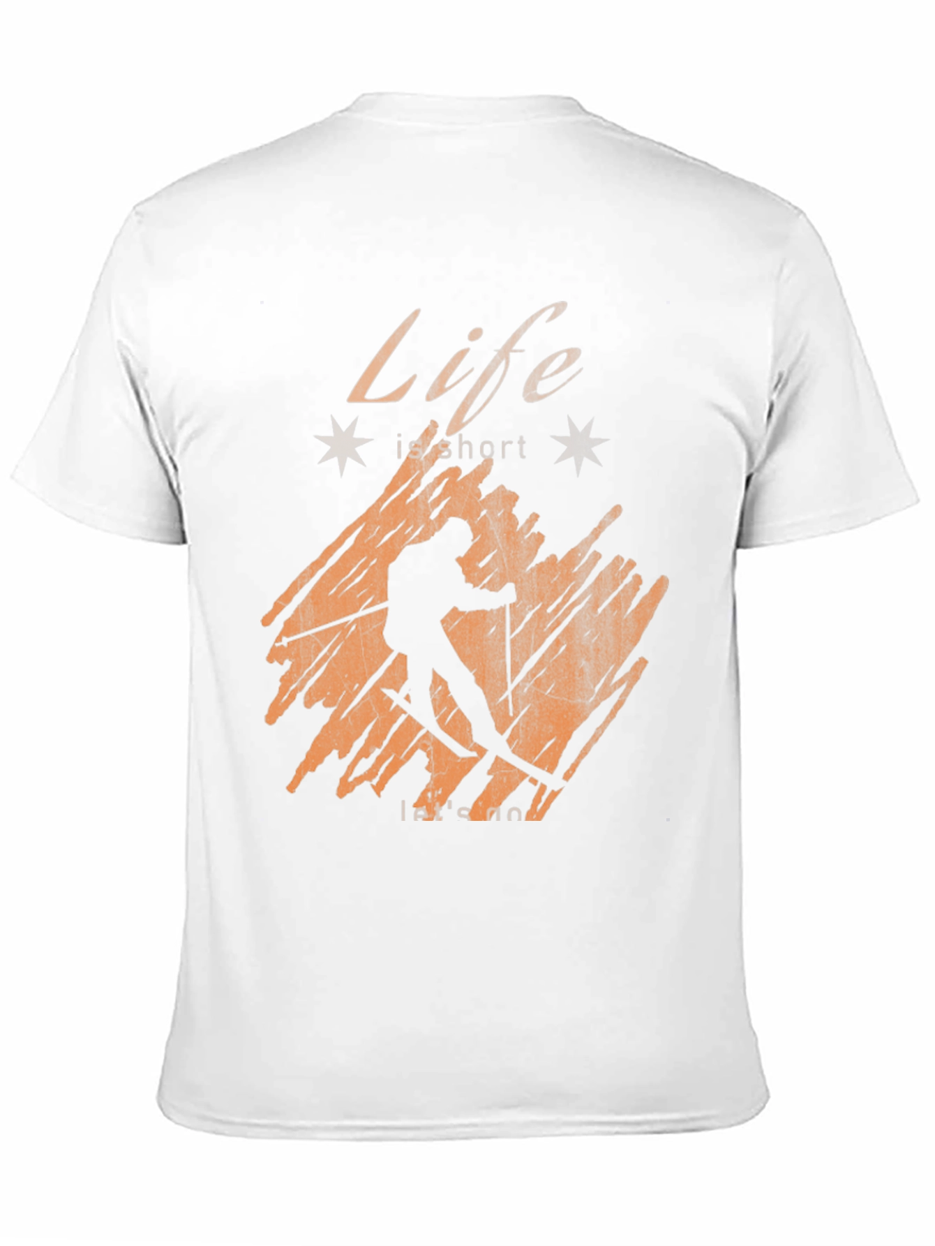Life is Short Ski T-Shirt - Unisex
