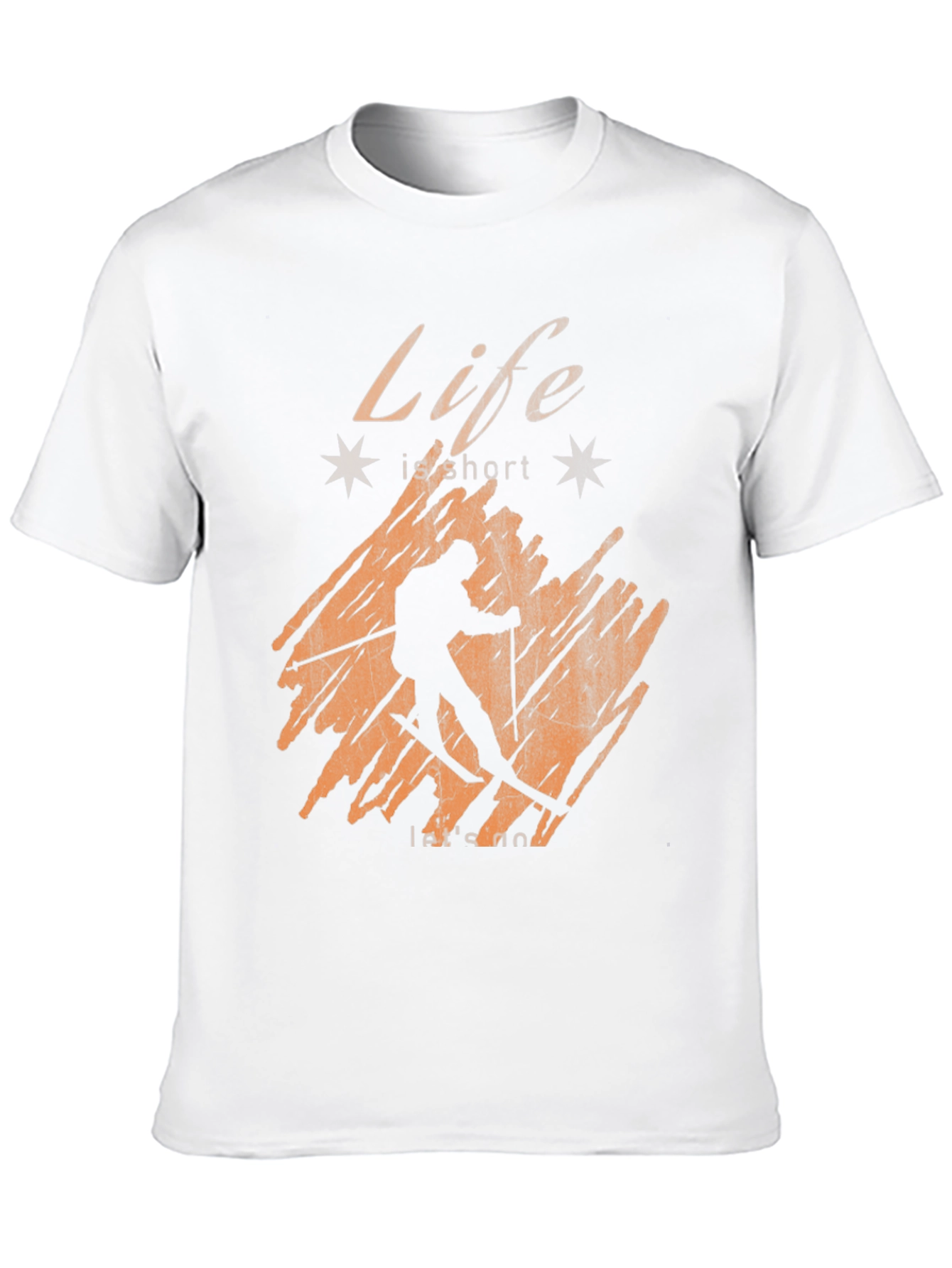 Life is Short Ski T-Shirt - Unisex