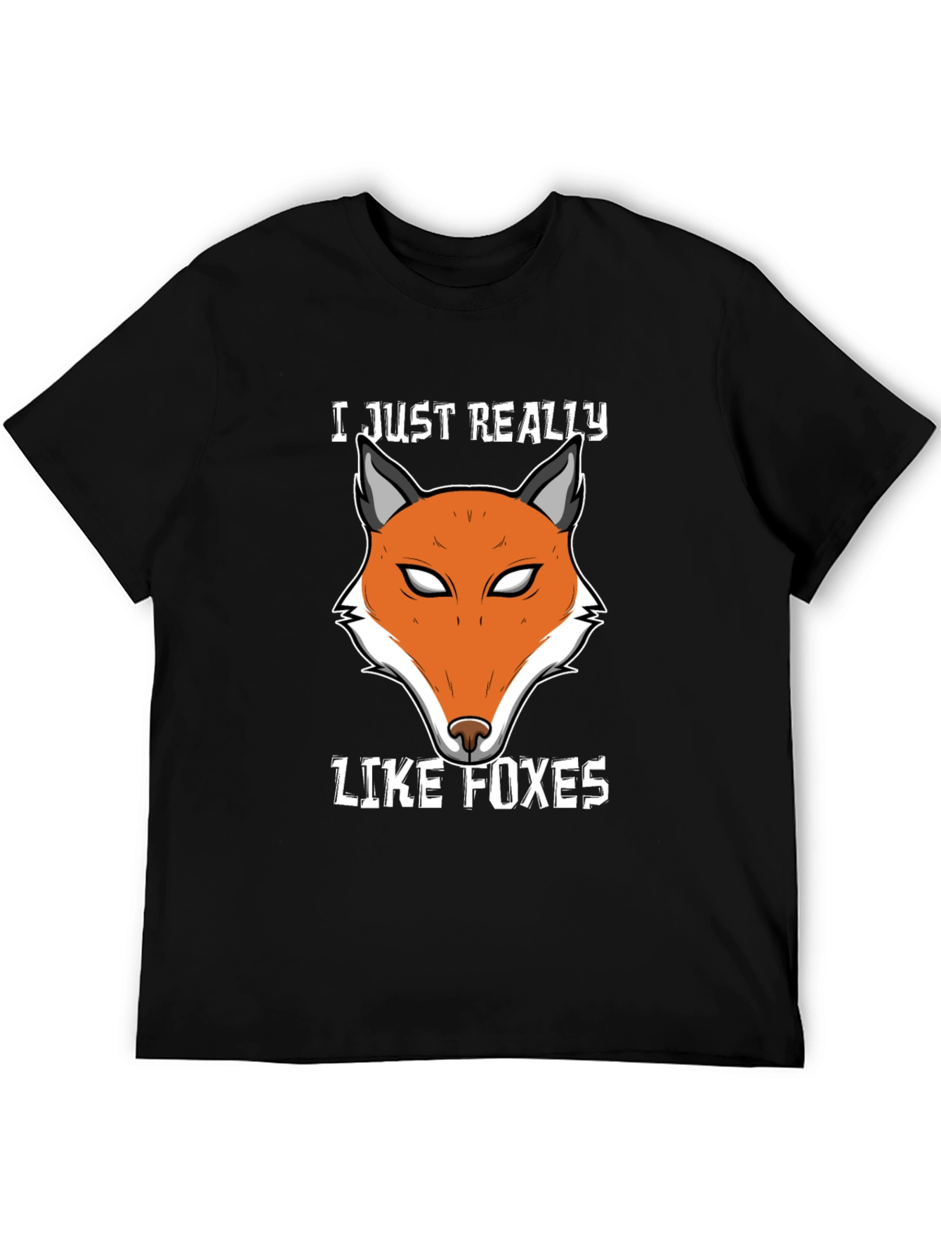 Fox Lover T-Shirt | Cute Fox Face Design