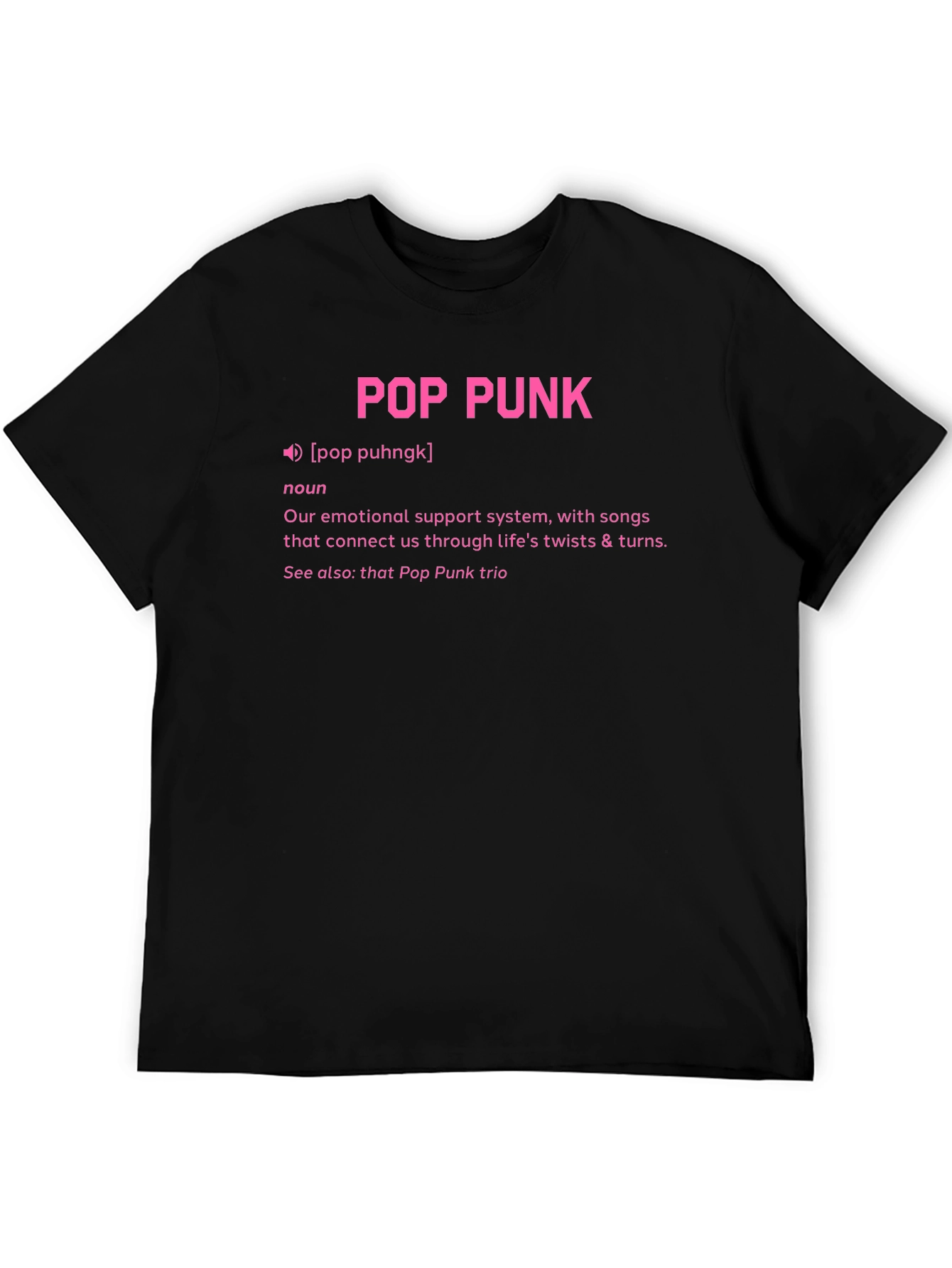 Pop Punk Definition Graphic T-Shirt