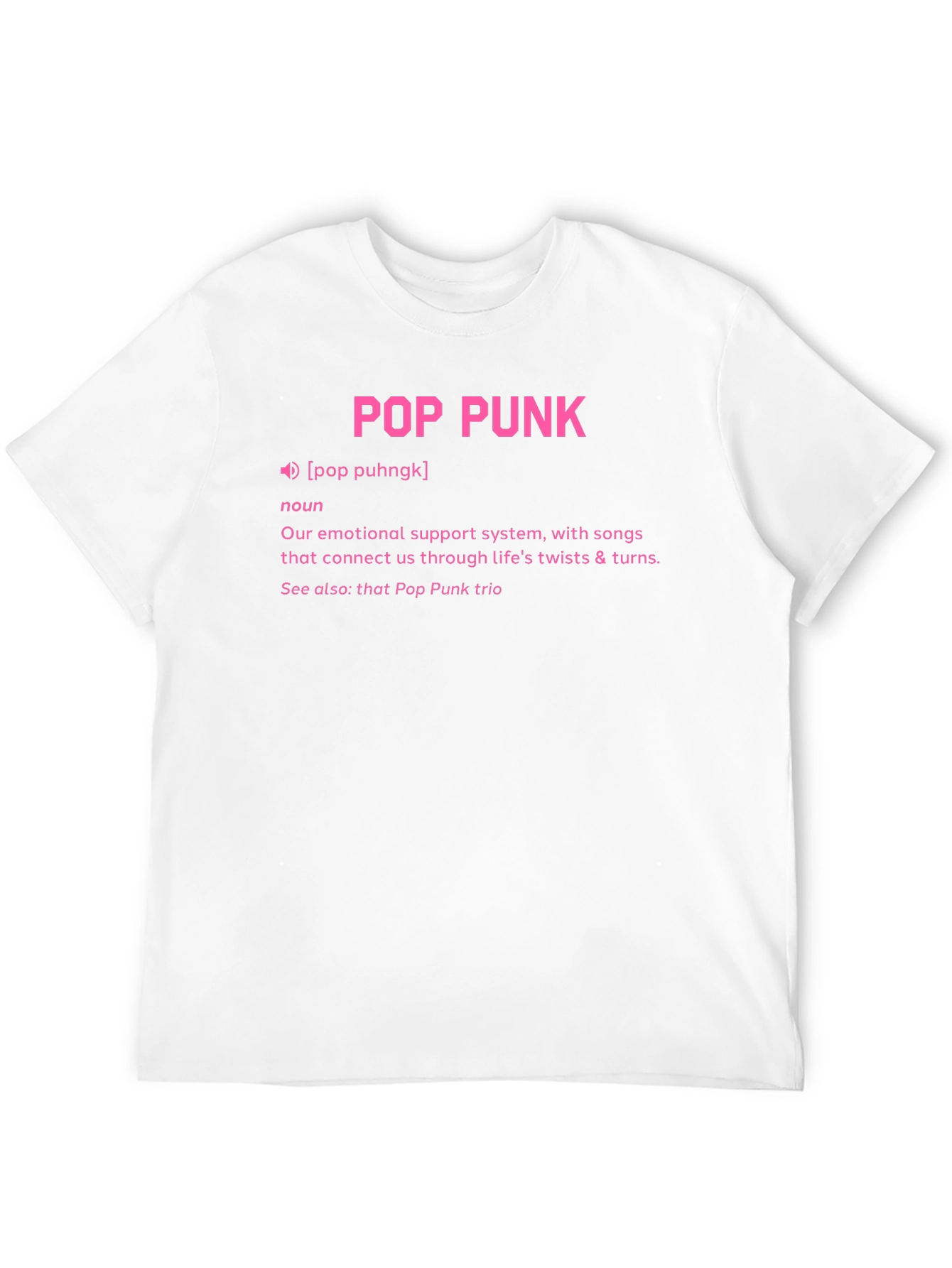 Pop Punk Definition Graphic T-Shirt