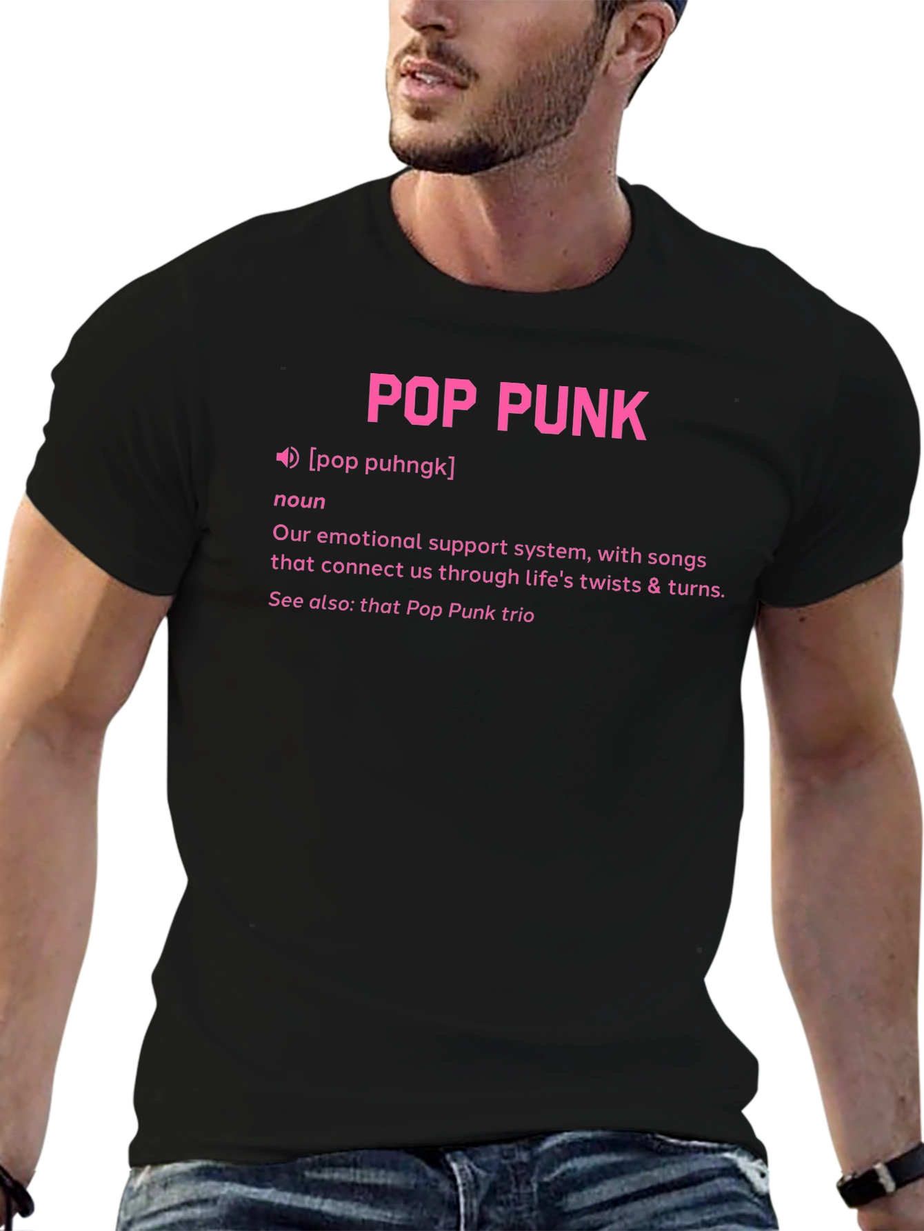 Pop Punk Definition Graphic T-Shirt