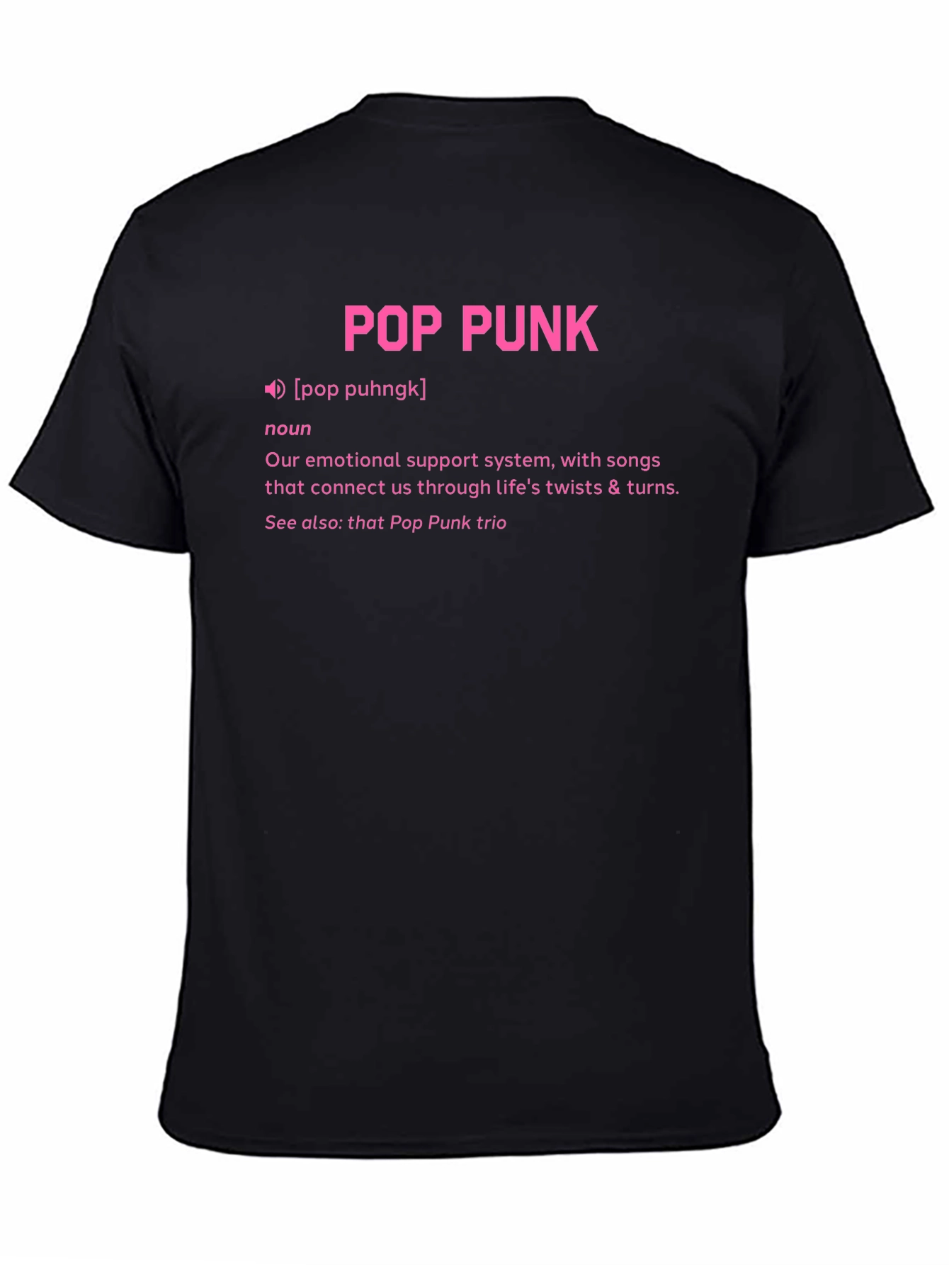 Pop Punk Definition Graphic T-Shirt