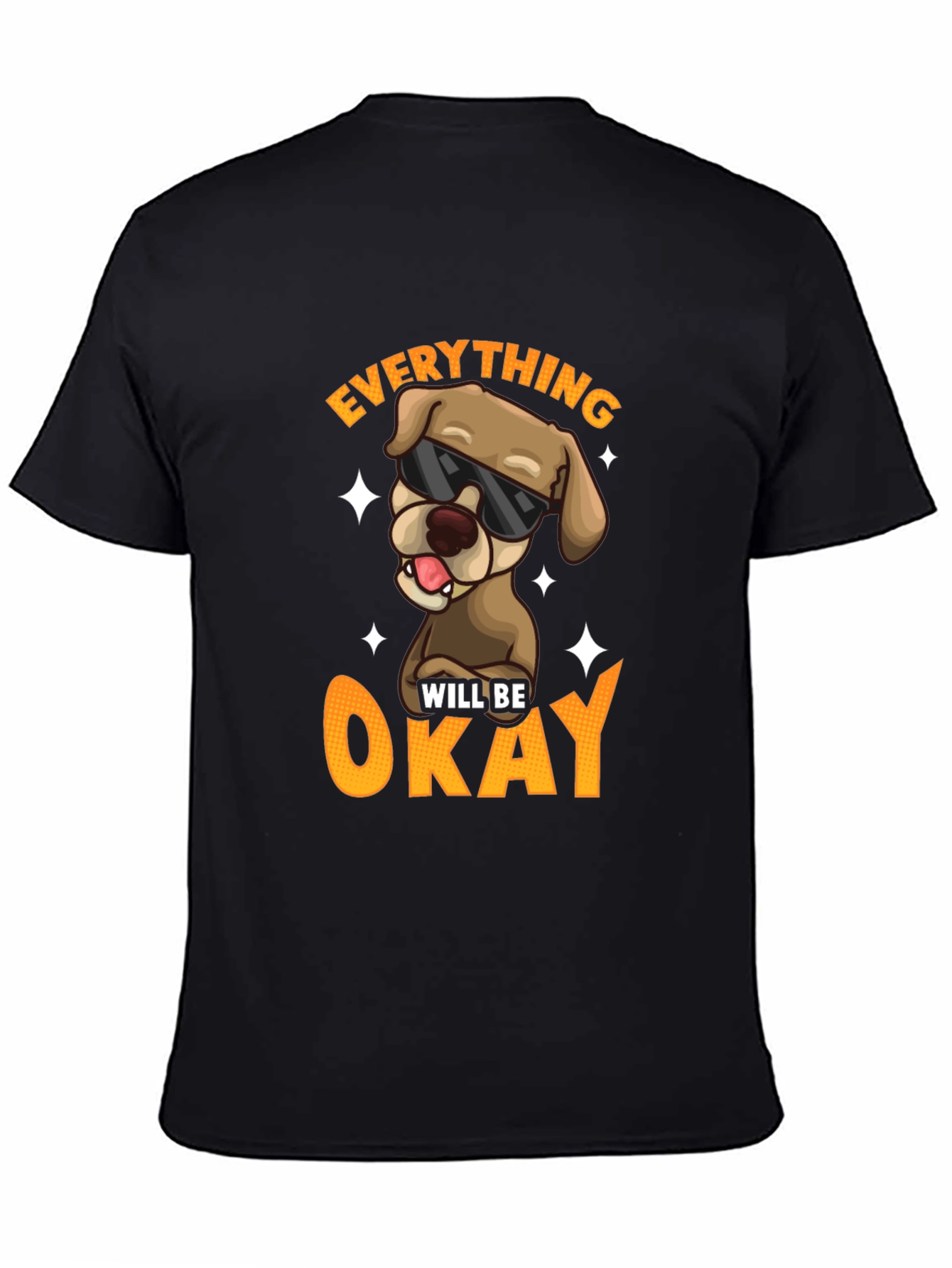 Everything Will Be Okay Dog T-Shirt