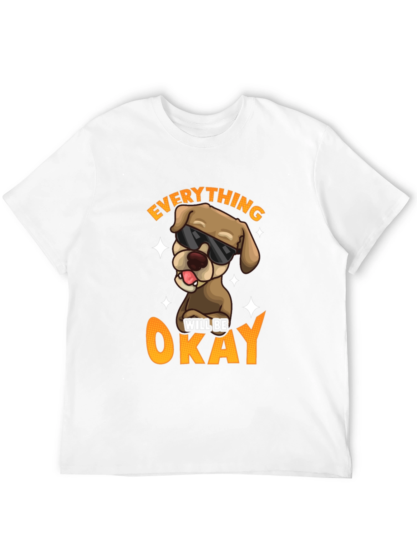 Everything Will Be Okay Dog T-Shirt